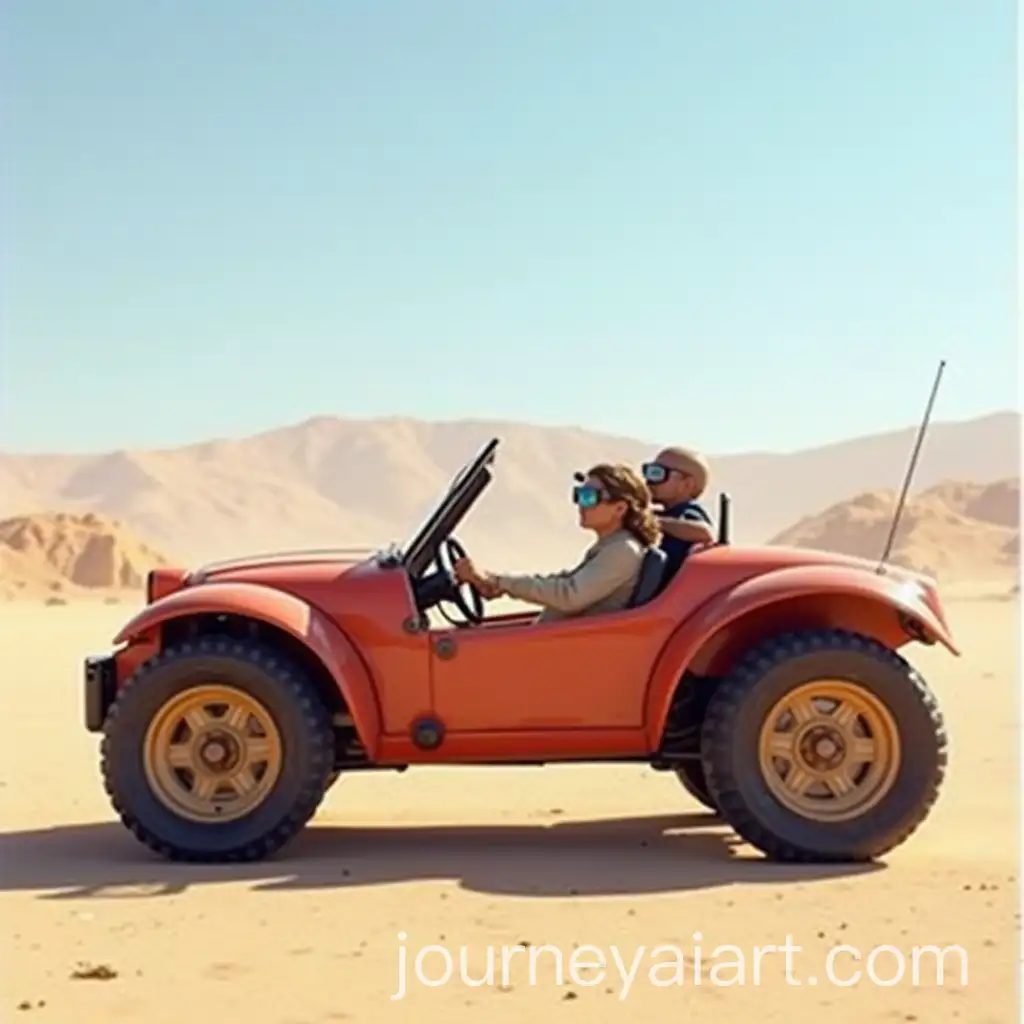 Car-in-the-Desert-with-Quadricycle-Adventure