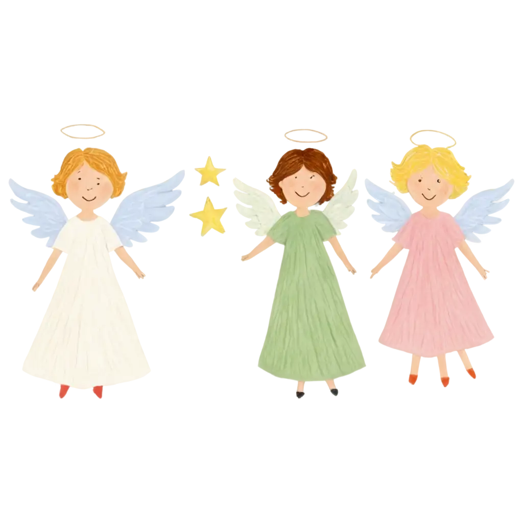 5-Little-Childrens-Christmas-Angel-PNG-Image-Perfect-for-Holiday-Designs