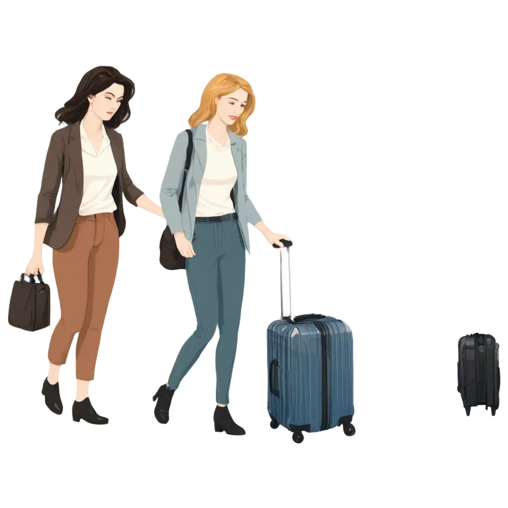 HighQuality-PNG-Image-of-Two-White-Women-at-the-Airport