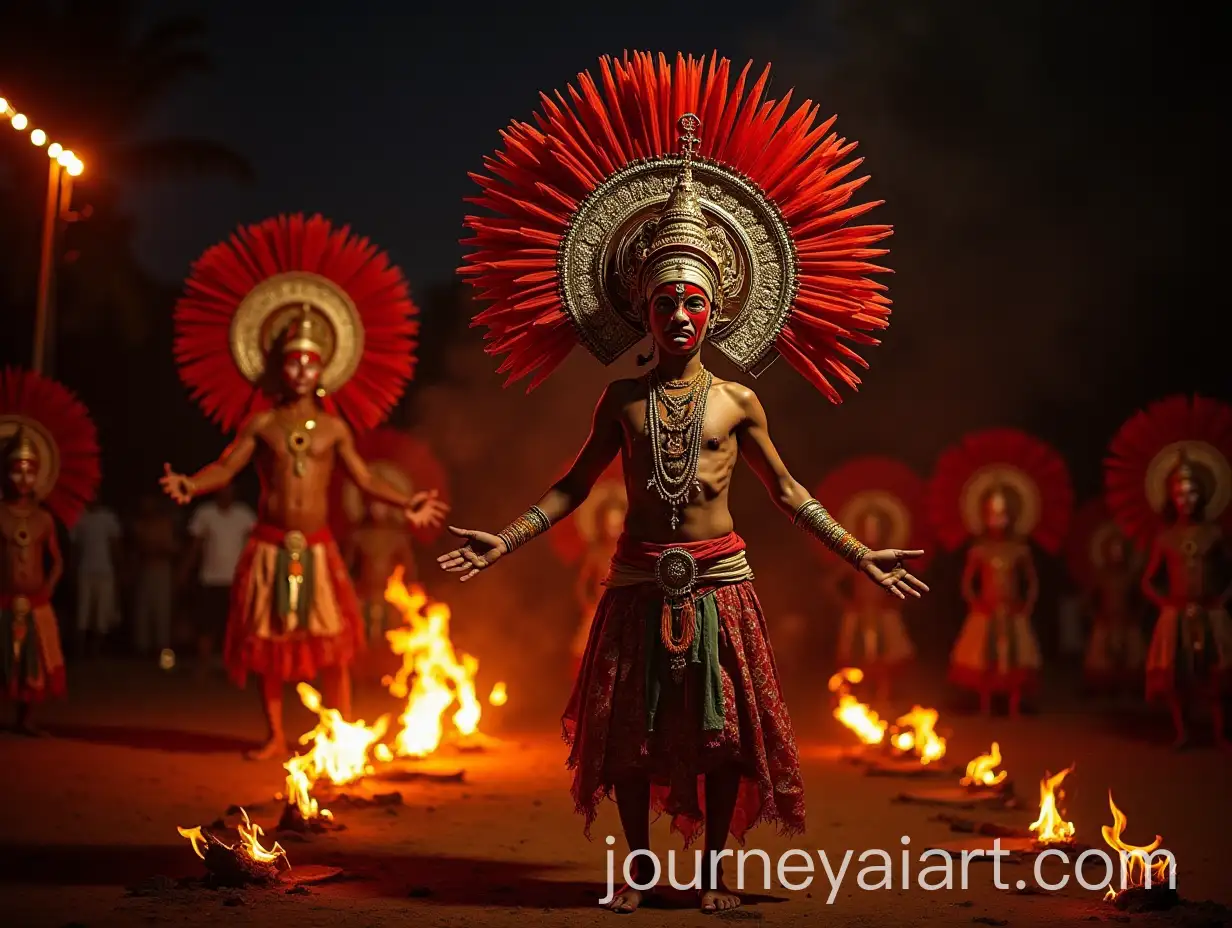 Traditional-Theyyam-Performance-in-Sacred-Kaav-Setting