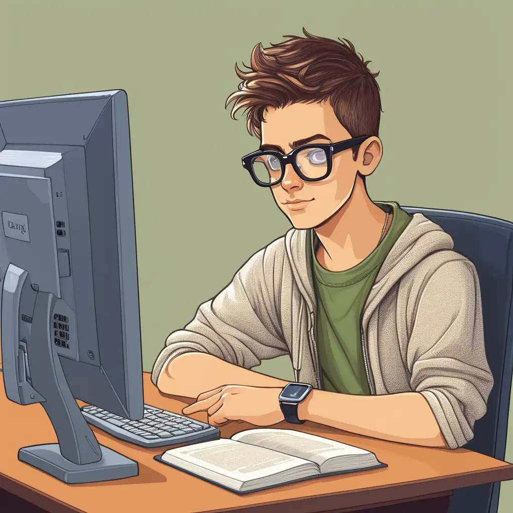 Young-Programmer-Wearing-Glasses-Working-on-a-Computer