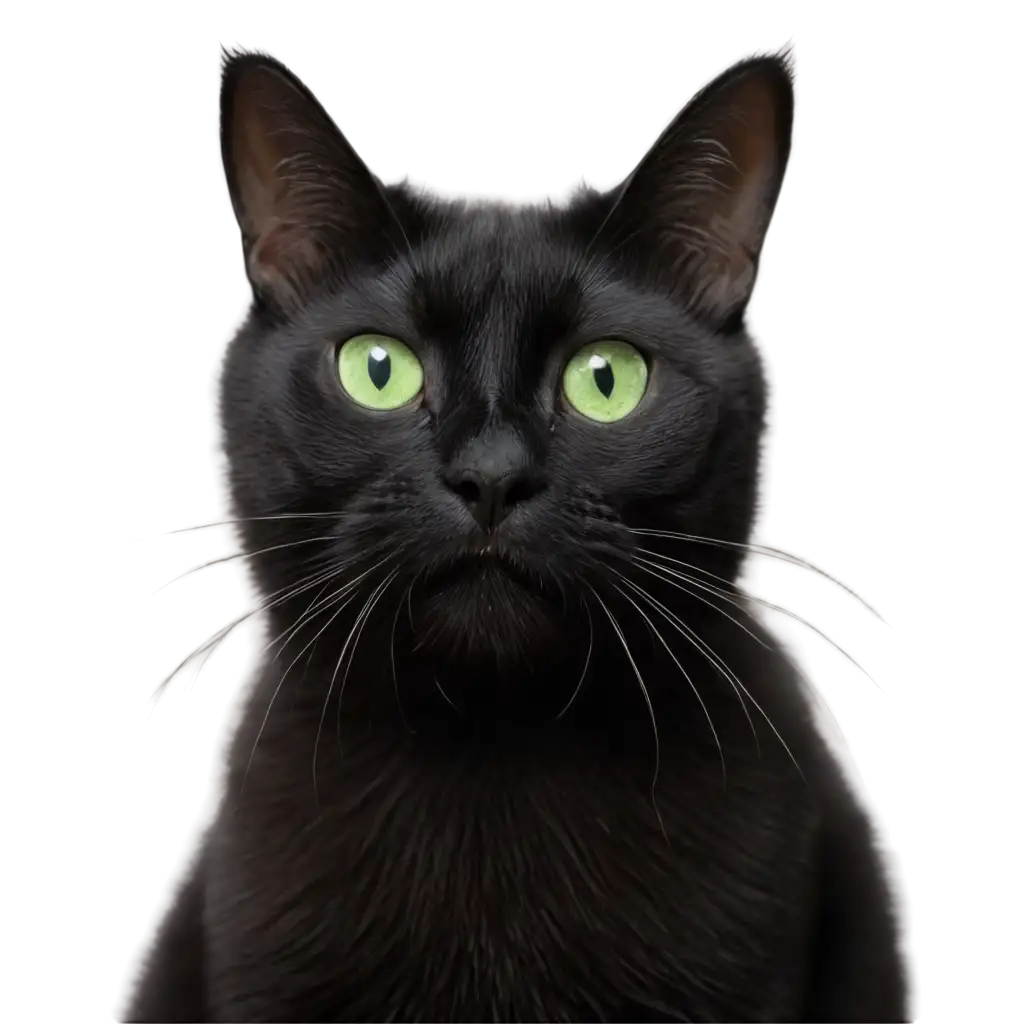 Stunning-PNG-Image-of-a-Black-Cat-with-Green-Eyes-Enhance-Your-Visual-Content