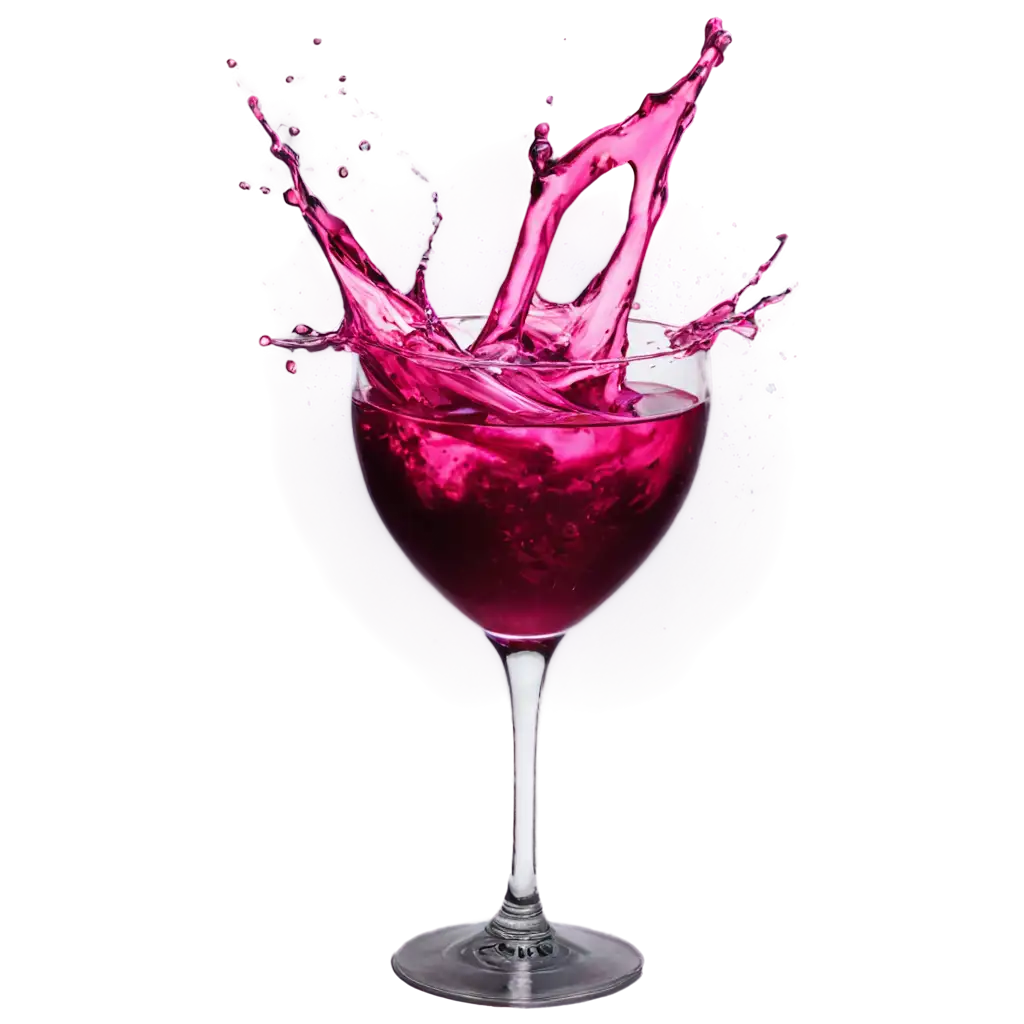 Refreshing-Purple-Grape-Drink-Splashing-Upwards-PNG-Image