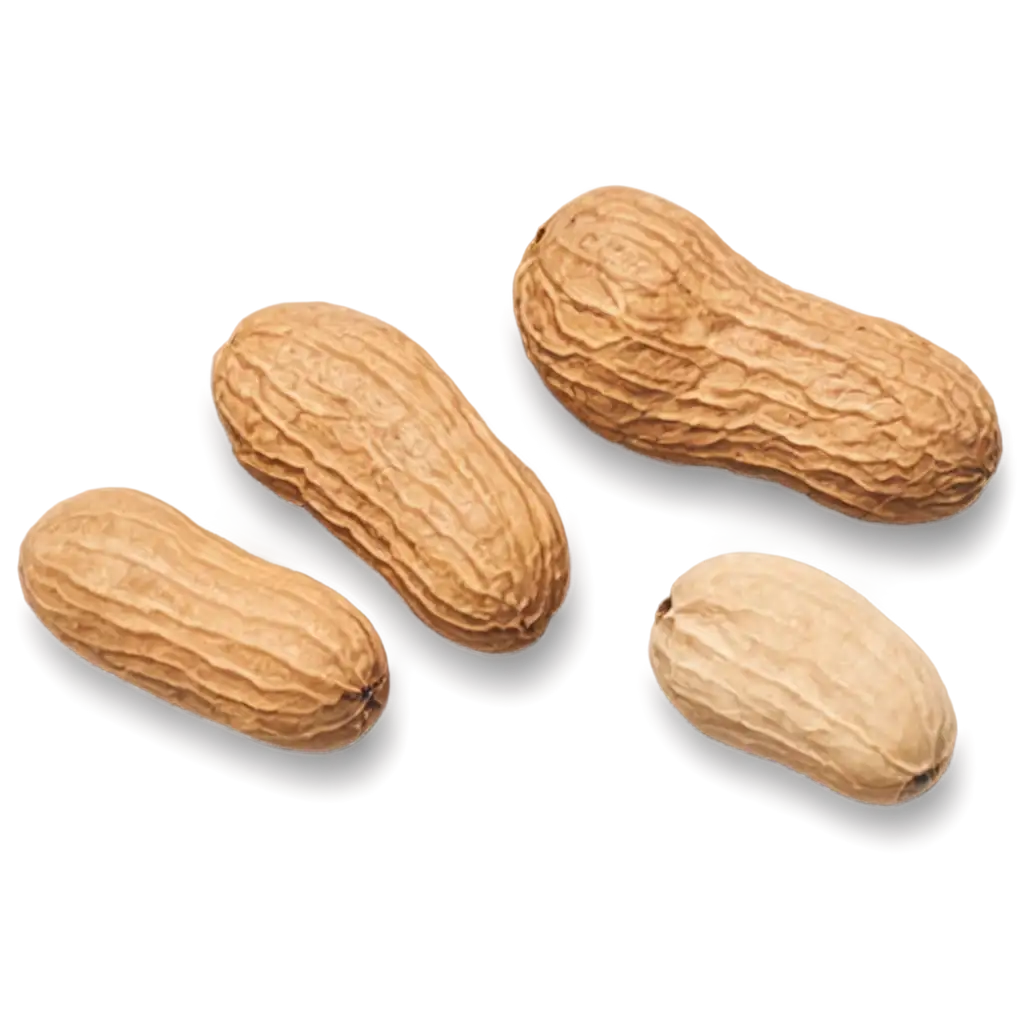 HighQuality-PNG-Image-of-a-Peanut-with-Transparent-Background-for-Versatile-Use