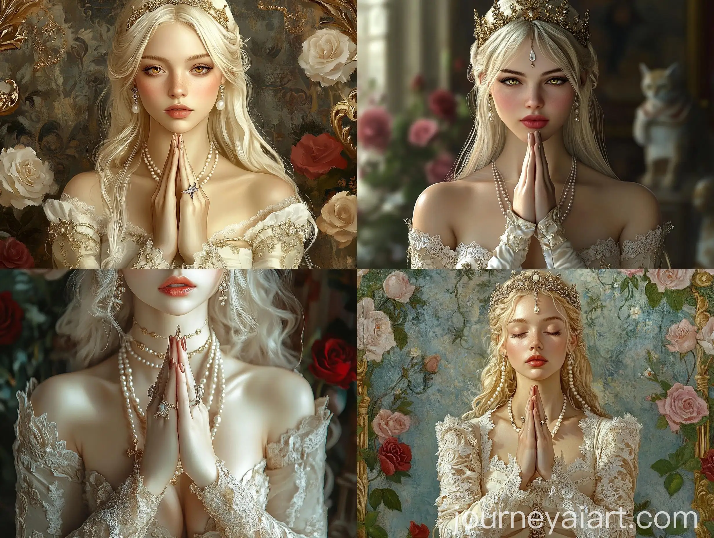 Medieval-Style-Portrait-of-a-Noble-Woman-with-Pearl-Rosary