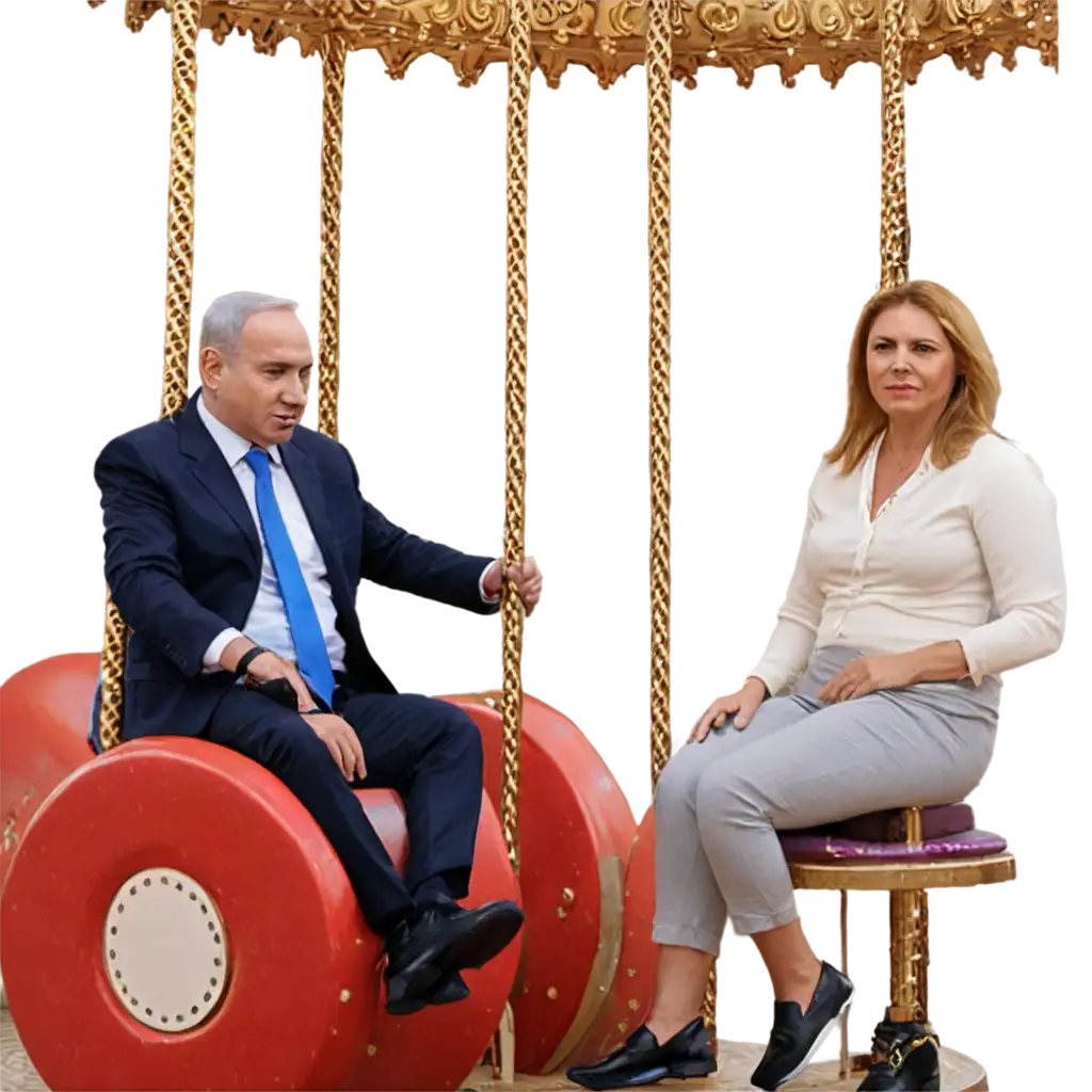 Benjamin-Netanyahu-MerryGoRound-PNG-A-Unique-Political-Artwork-for-Online-Engagement