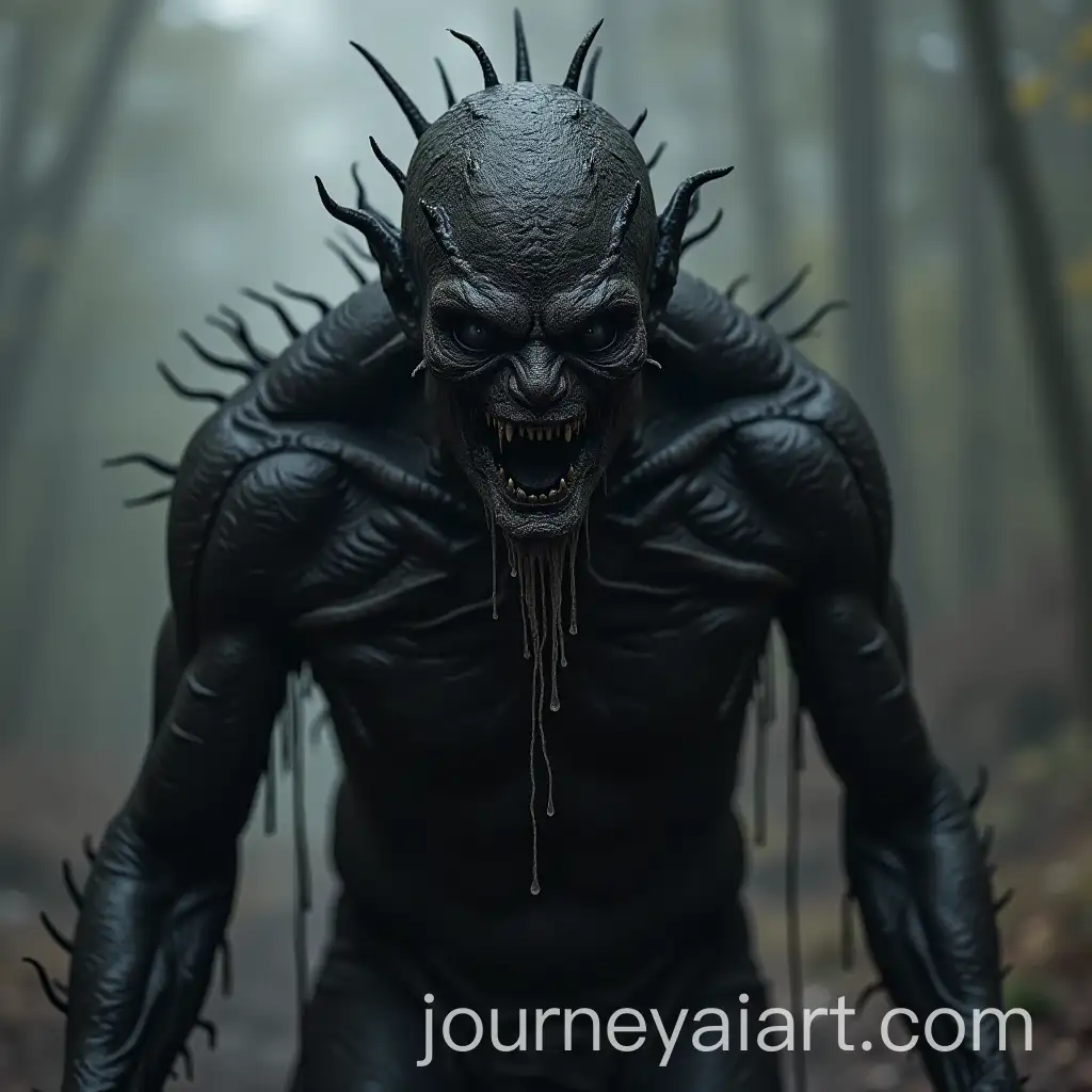 Shadowy-Demon-with-Black-Goo-Mouth