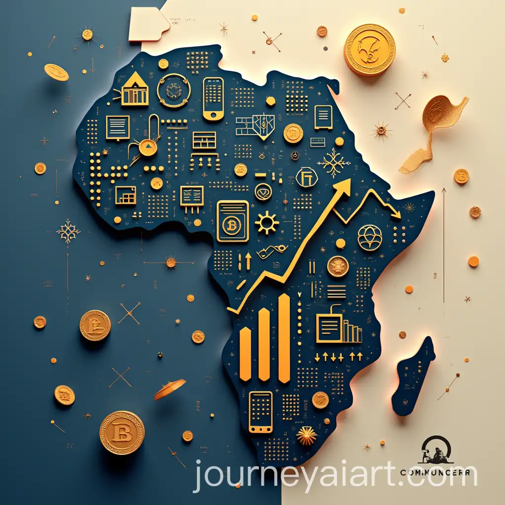 EditorialStyle-Illustration-of-African-Fintech-Growth-with-Blockchain-and-Mobile-WalletAI-Art-Prompt-Expansions