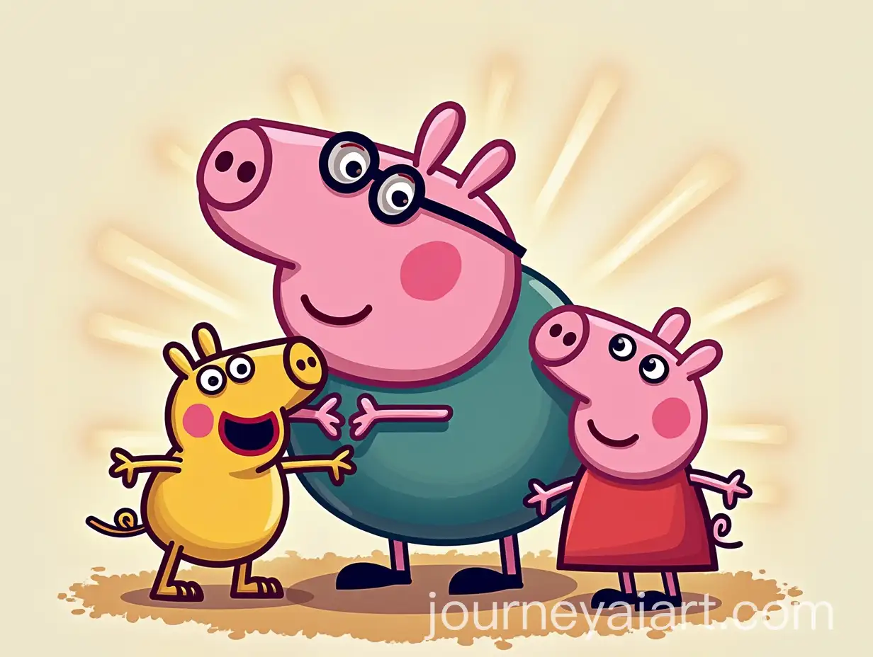 PeAI-Image-Expansionppa-Pig-in-Brazilian-Phonk-Art-Style