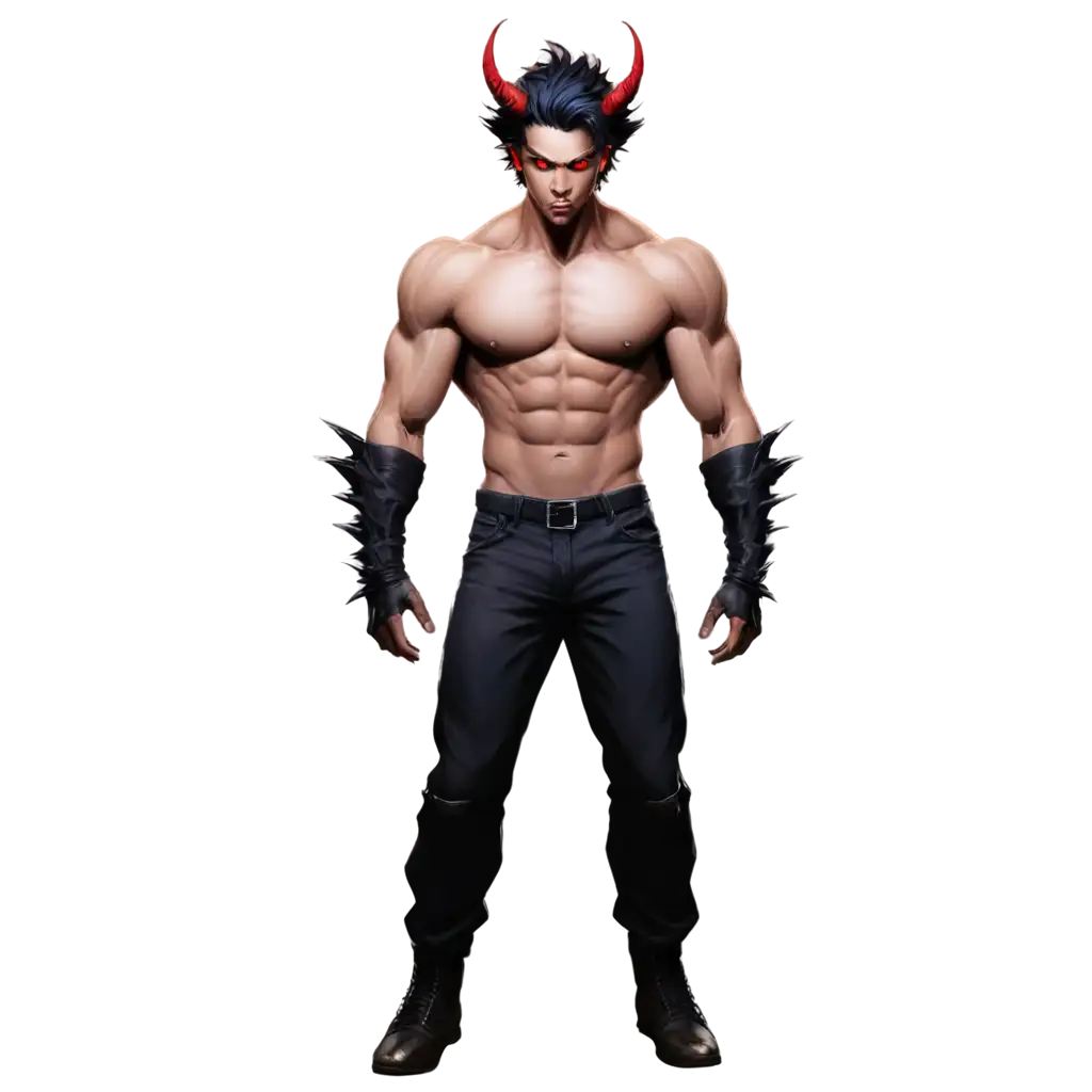 Male-Demon-with-Red-EyesPNG-Image-Usage-Scenarios-Spiky-Black-and-Red-Hair-Anime-Style-PNG-Image