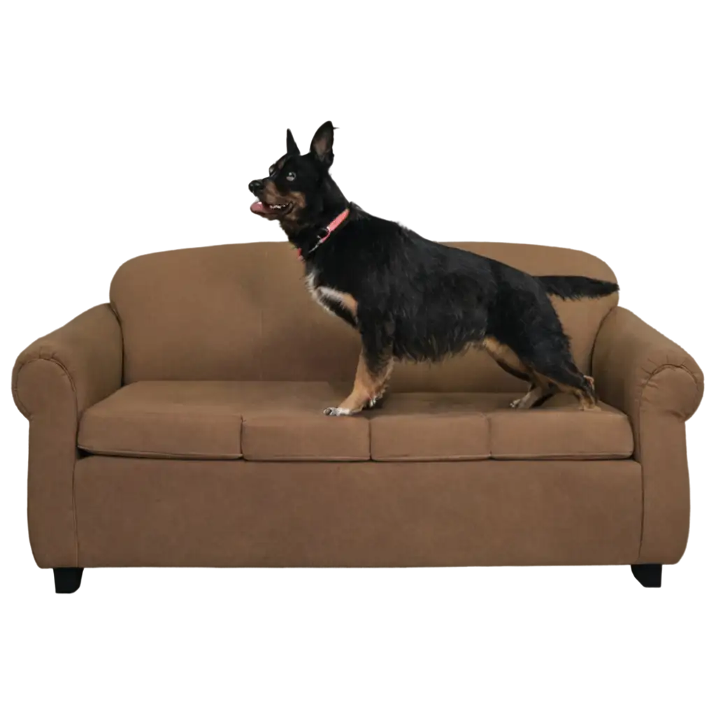 Adorable-Dog-Jumps-on-a-Couch-Captivating-PNG-Image