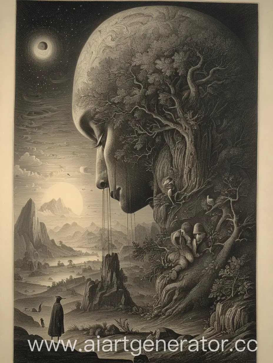 Art, awestruck, Mysterious, ENGRAVING