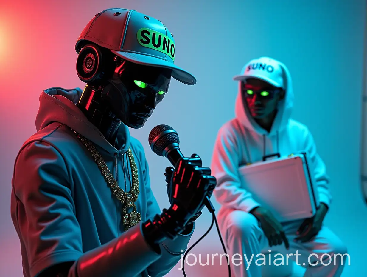 Futuristic-Gangster-Robots-ChatGPT-and-SUNO-in-Stylish-Rapper-Attire
