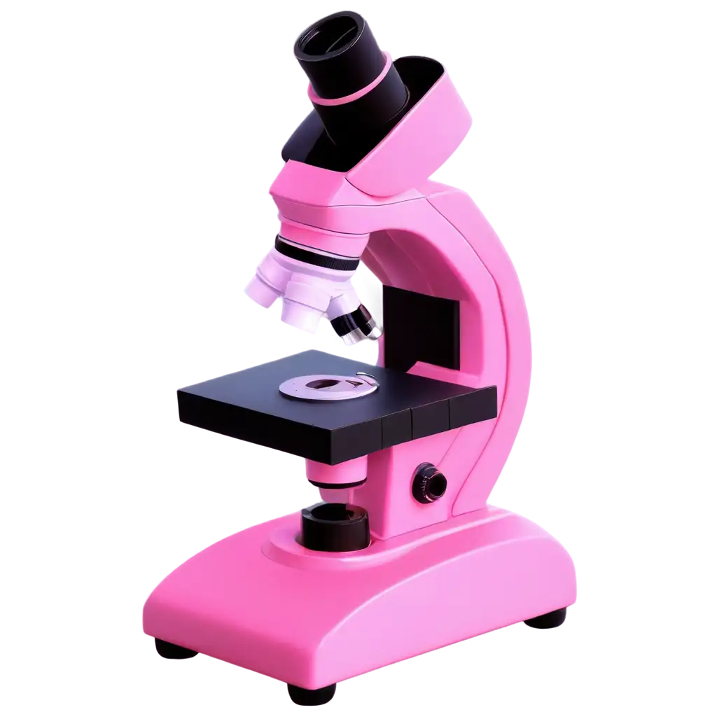 HighQuality-Pink-Microscope-PNG-for-Enhanced-Visual-Appeal