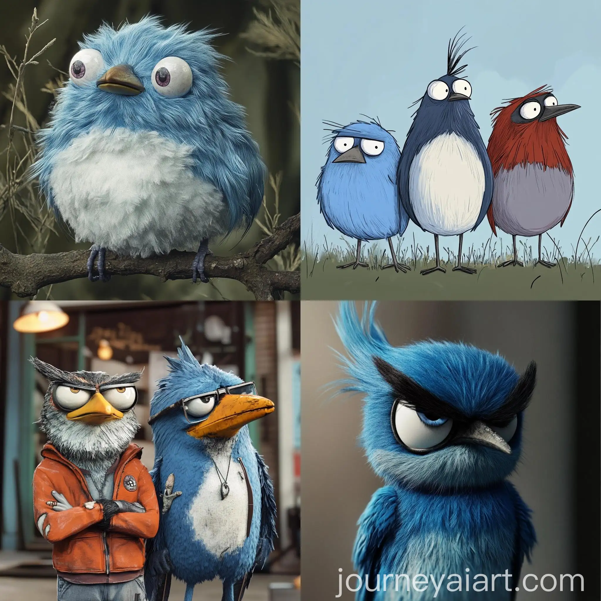 Real-Life-Regular-Show-Characters-in-Vibrant-Animation-Style