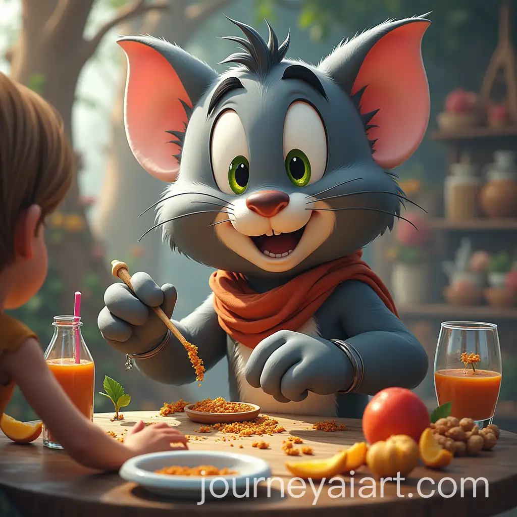 Portrait-of-Tom-Tom-Sahour-in-Abstract-Art-Style