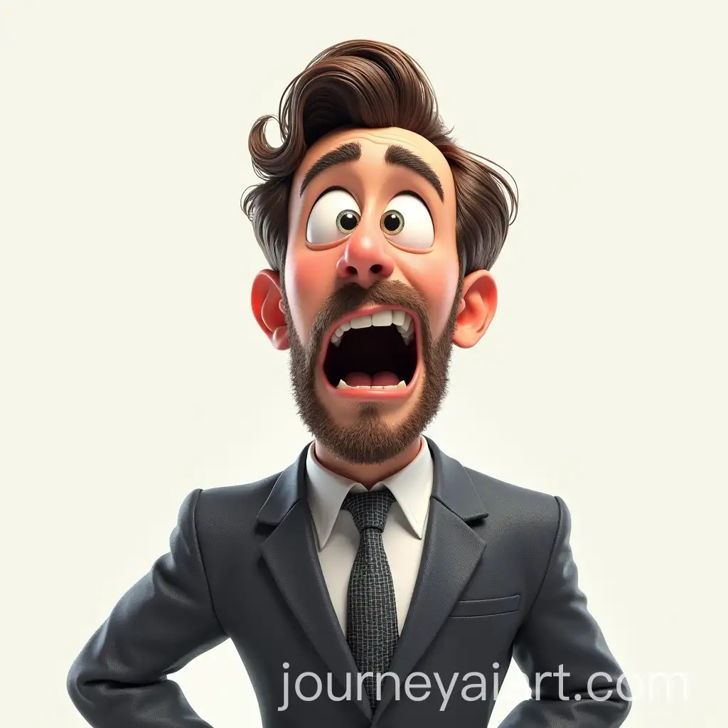 Amazed-Businessman-in-3D-Drawing
