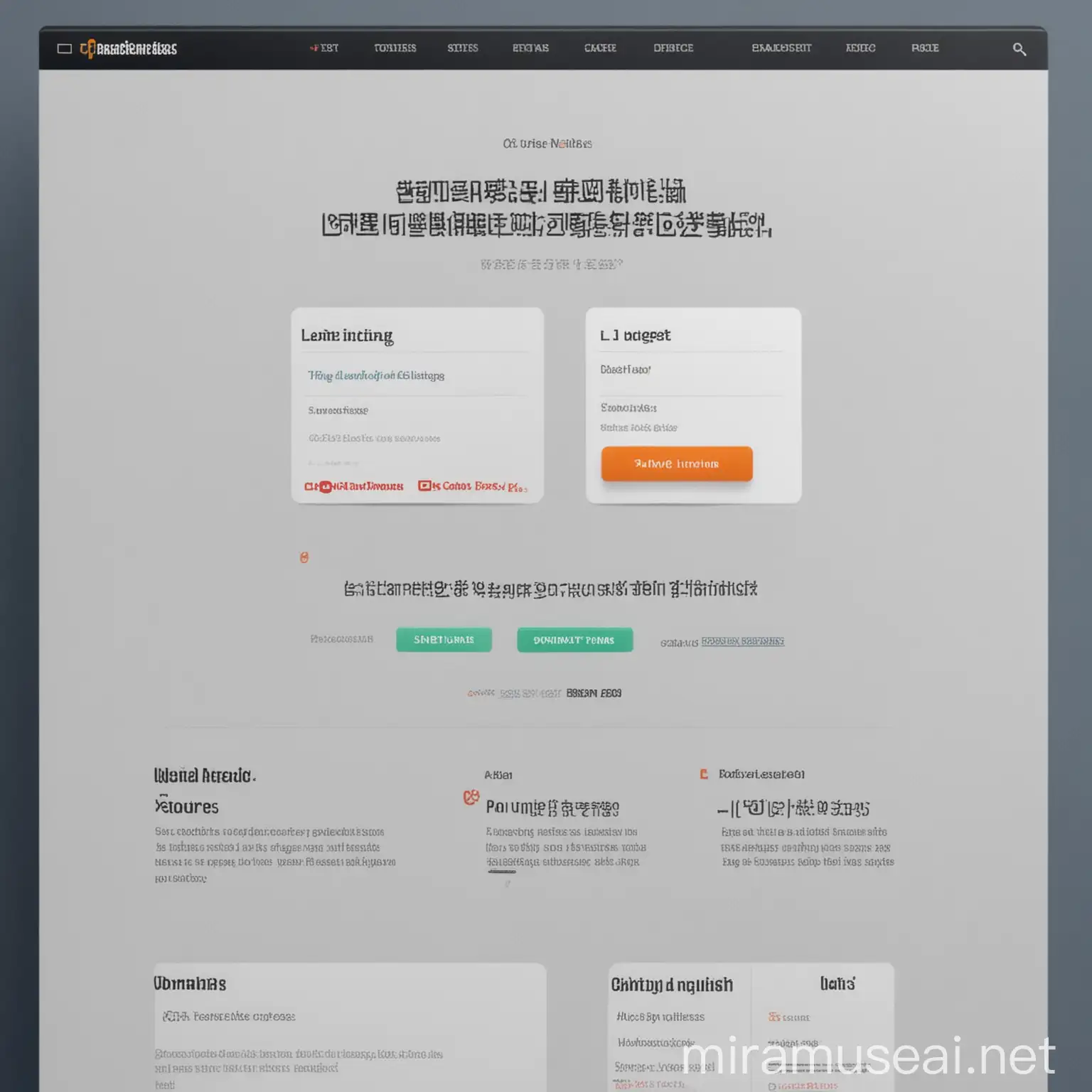 English Landing Page for PayPerClick and PayPerAction Advertising Company