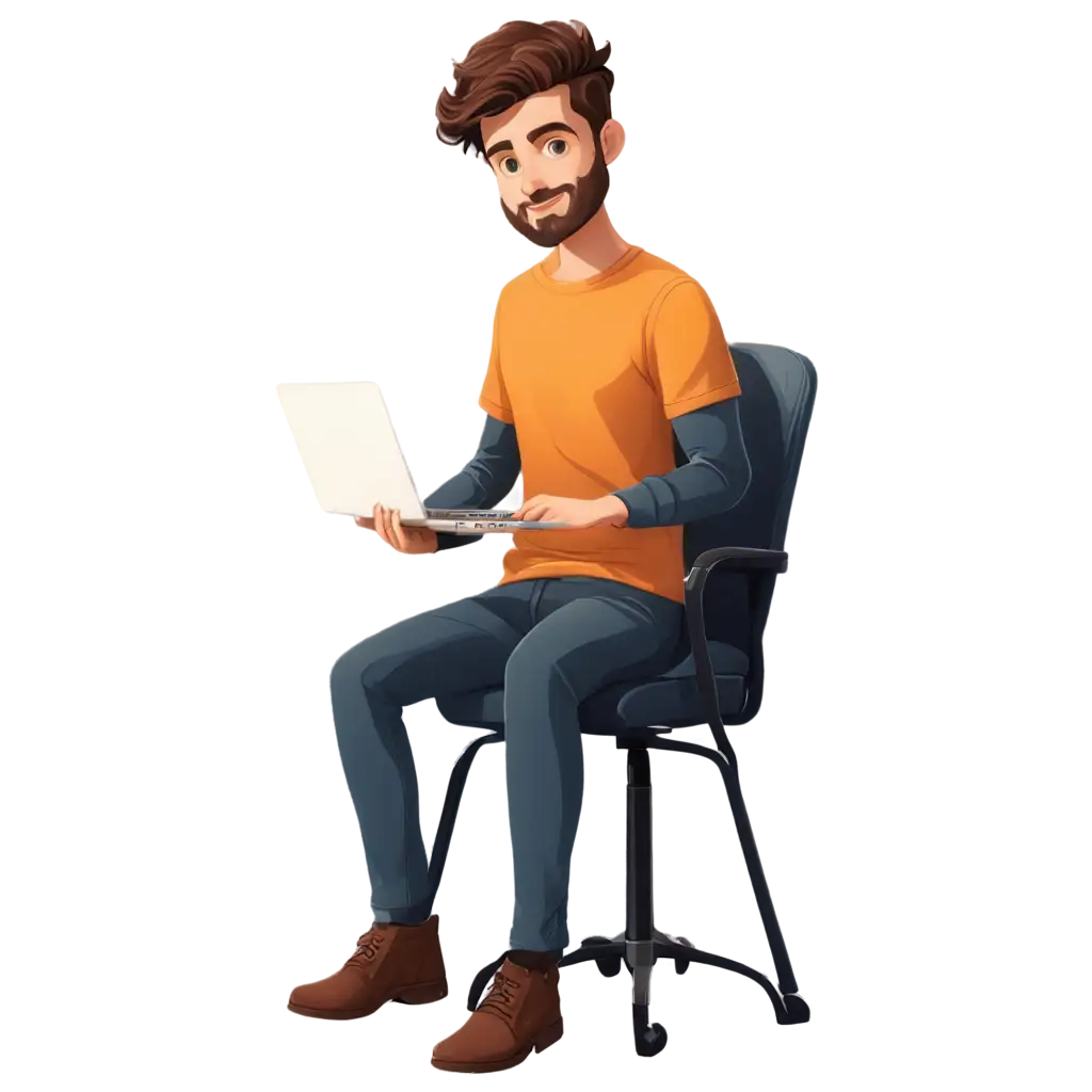 a coder vector illustration