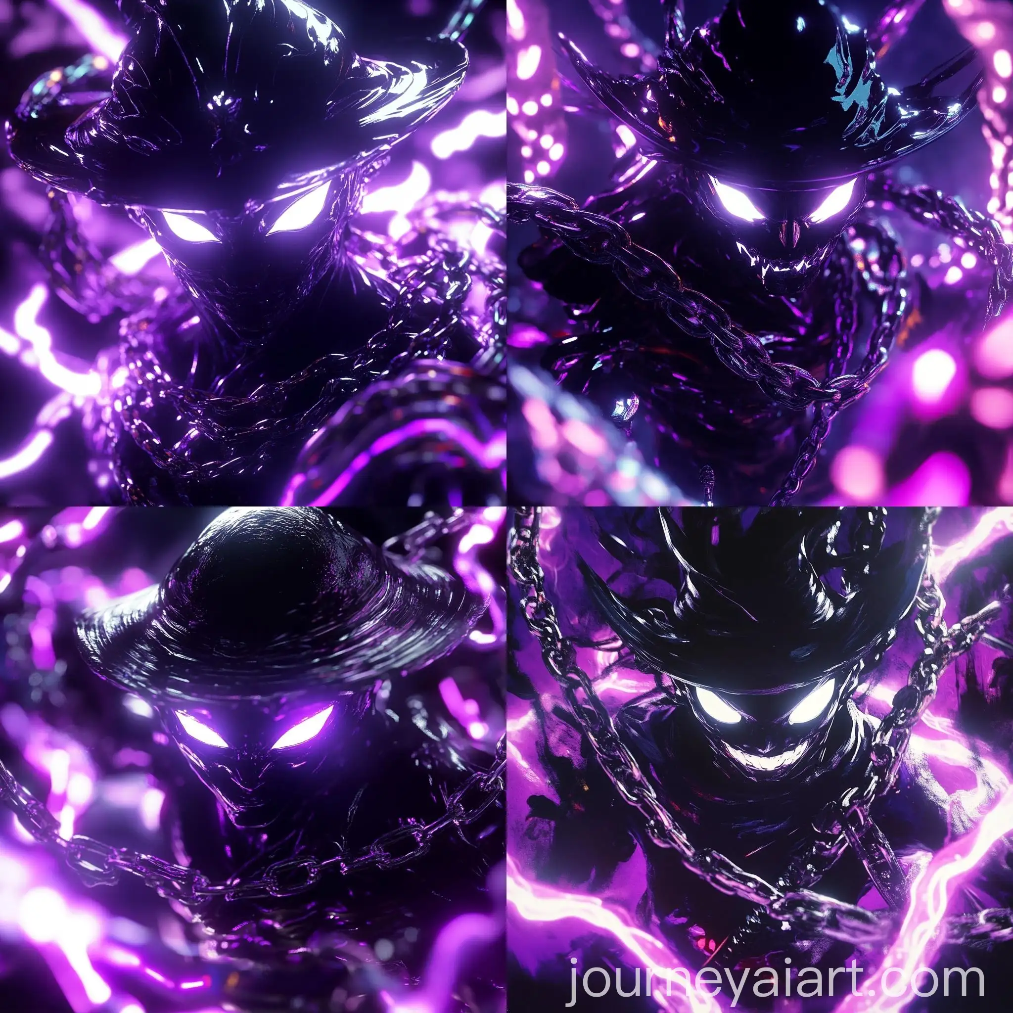 Elegant-Samurai-Figure-with-Glowing-Eyes-and-Purple-Lightning