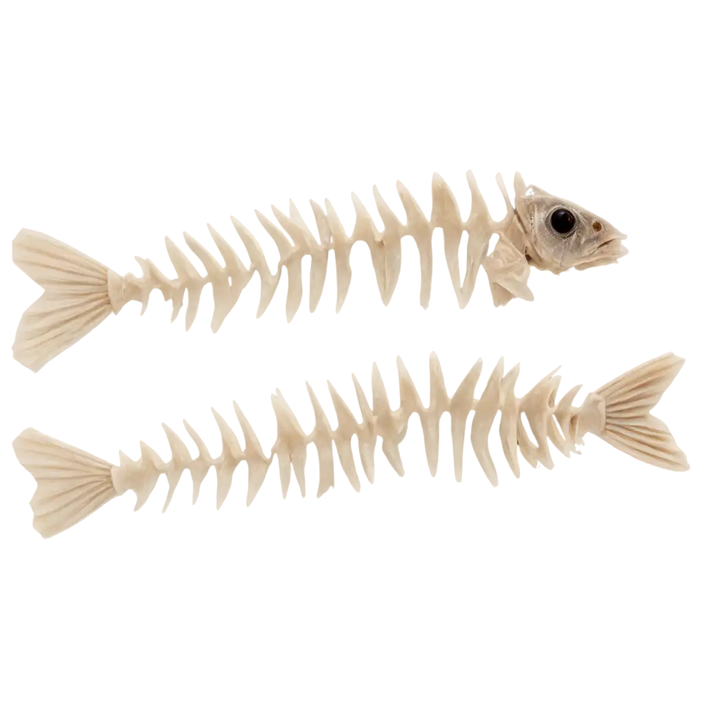 Fish-Bone-PNG-Image-for-Creative-and-Educational-Purposes