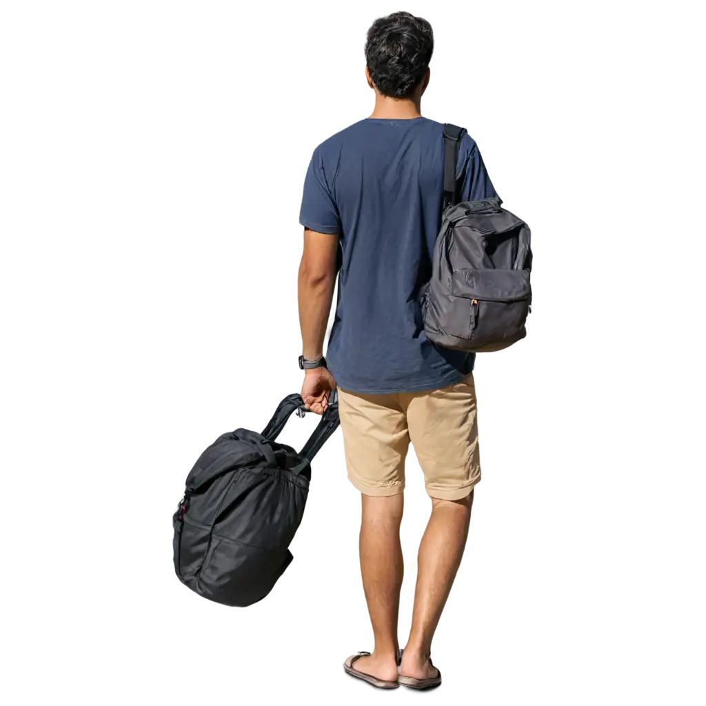 PNG-Image-of-a-Traveler-in-Beach-Clothes-Walking-with-Backpack