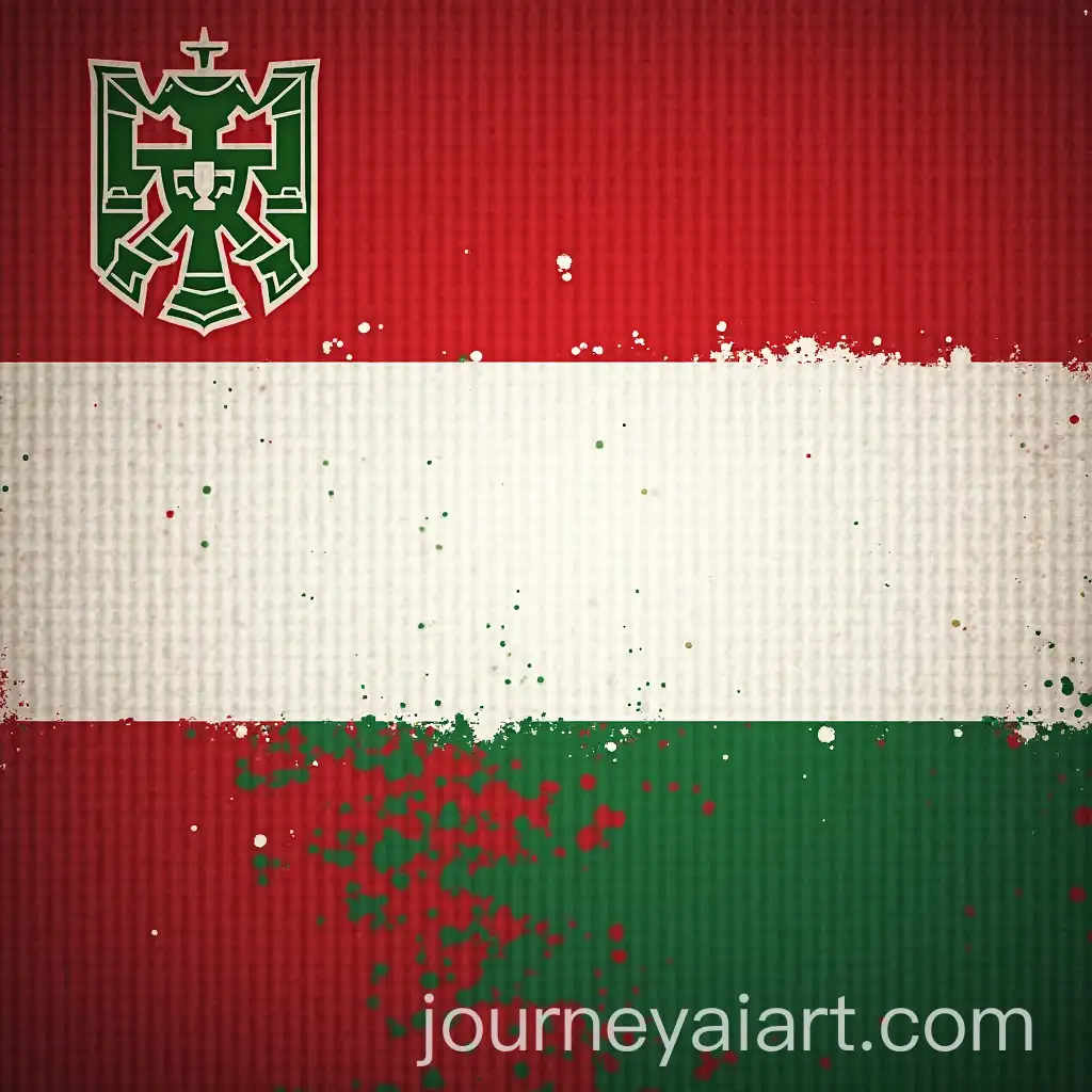 Vibrant-Hungary-Flag-Illustration