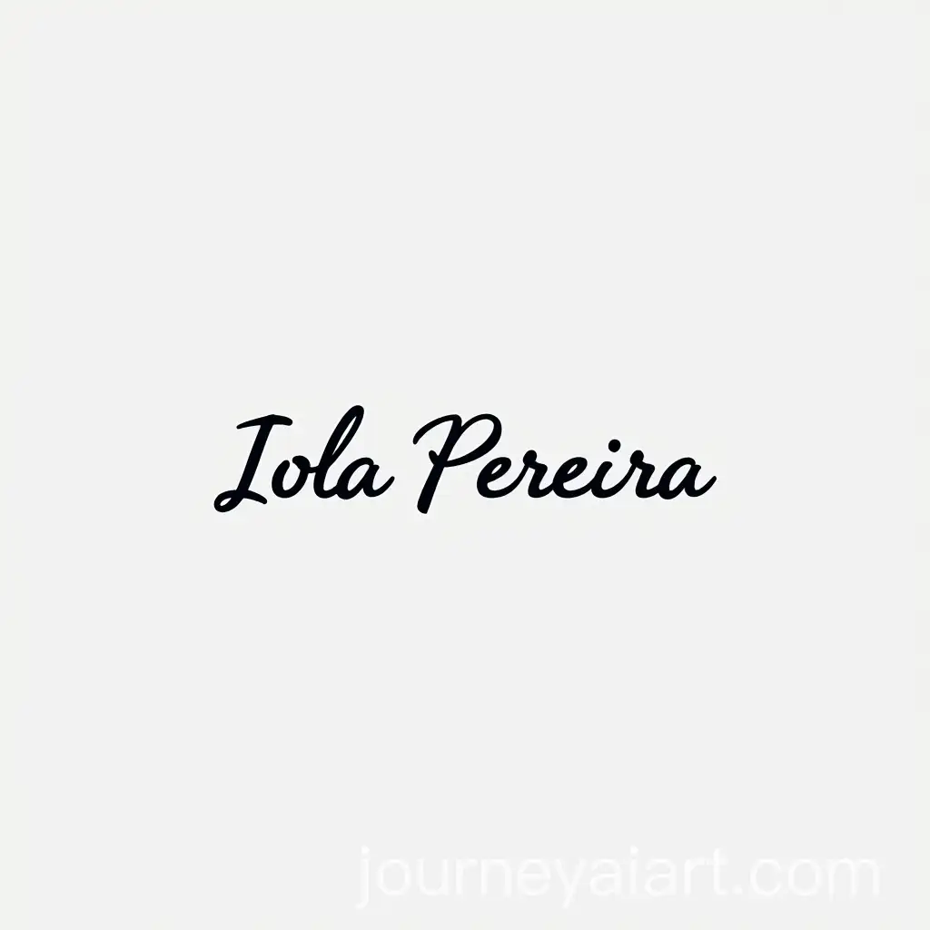Elegant-and-Professional-Corporate-Logo-for-Iola-Pereira-with-HandwrittenStyle-Font