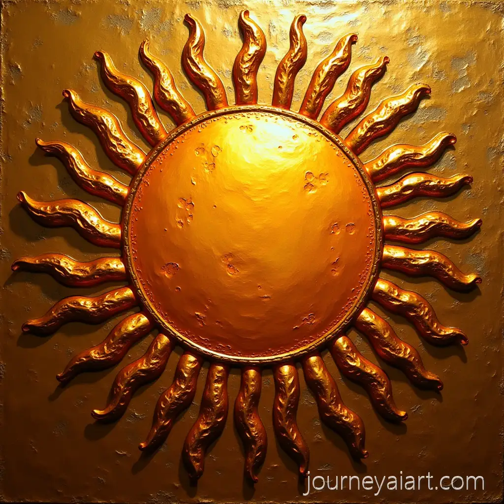 Bronze-and-Golden-Sun-with-Metallic-Rays-and-Textured-Detail