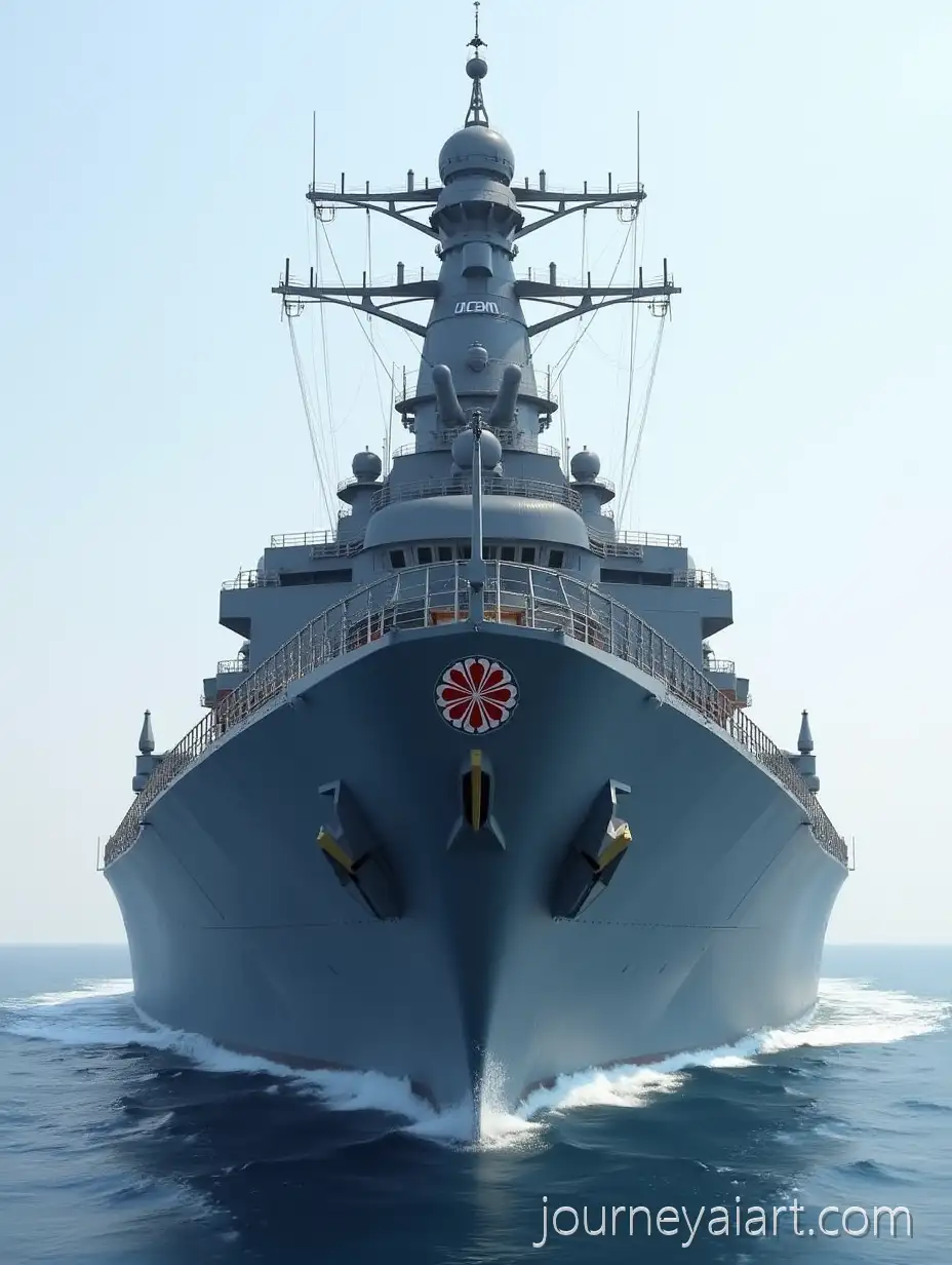 Yamato-Battleship-with-HugeAI-Art-Prompt-Expansion-181-mm-Guns-and-Chrysanthemum-Symbol-at-the-Bow