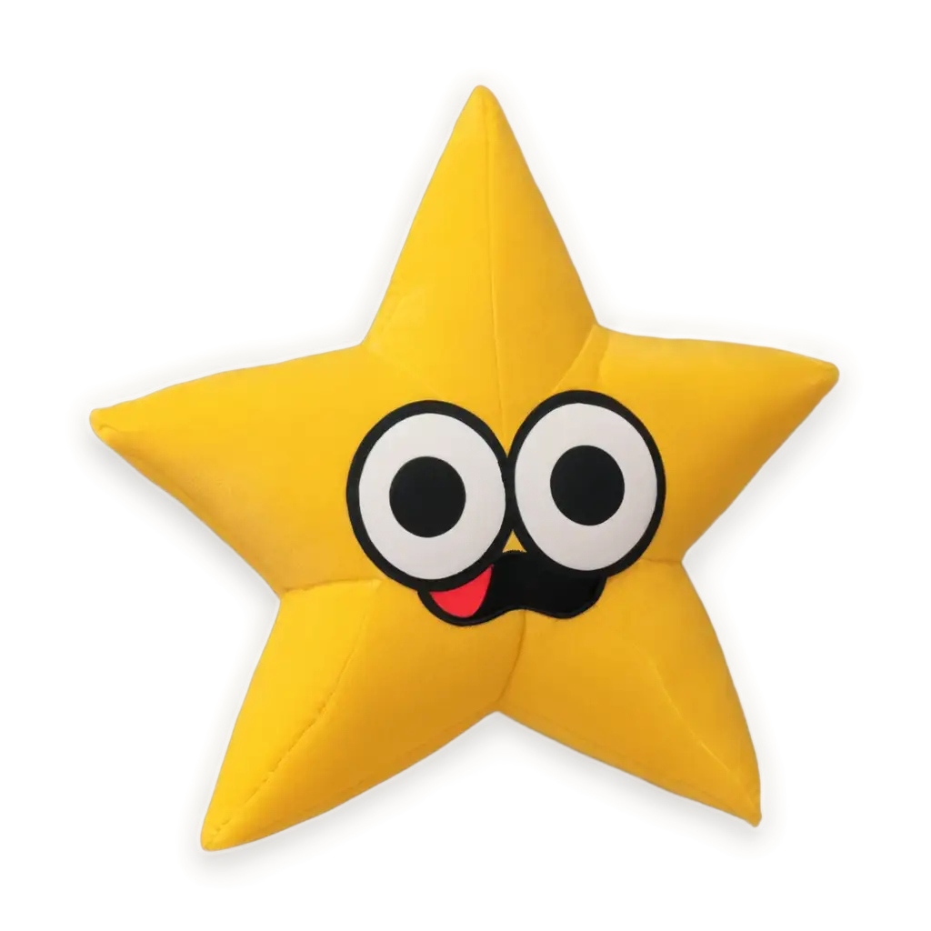 Yellow-Star-Plushie-PNG-Image-Cute-Cartoon-Design-for-Versatile-Digital-Projects