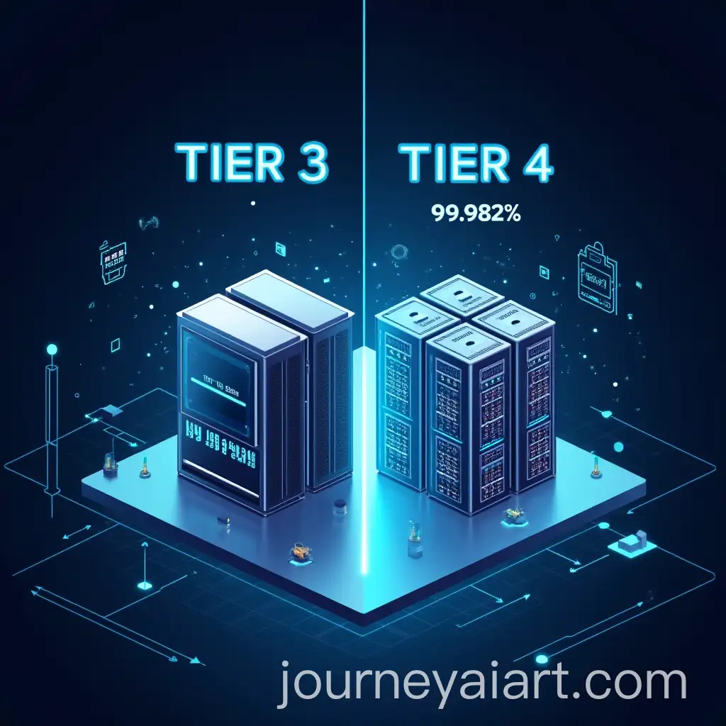 AI-Art-Prompt-ExpansionFuturistic-SplitScreen-Comparison-of-Tier-3-and-Tier-4-Data-Centers