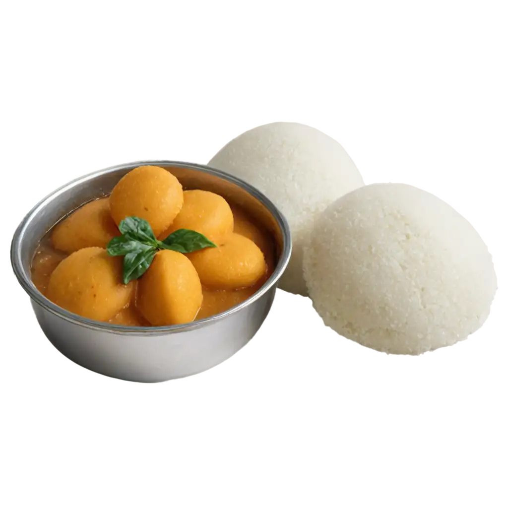 Delicious-Idli-with-Sambar-PNG-Image-Crispy-Fluffy-Idlis-Served-with-Flavorful-Sambar