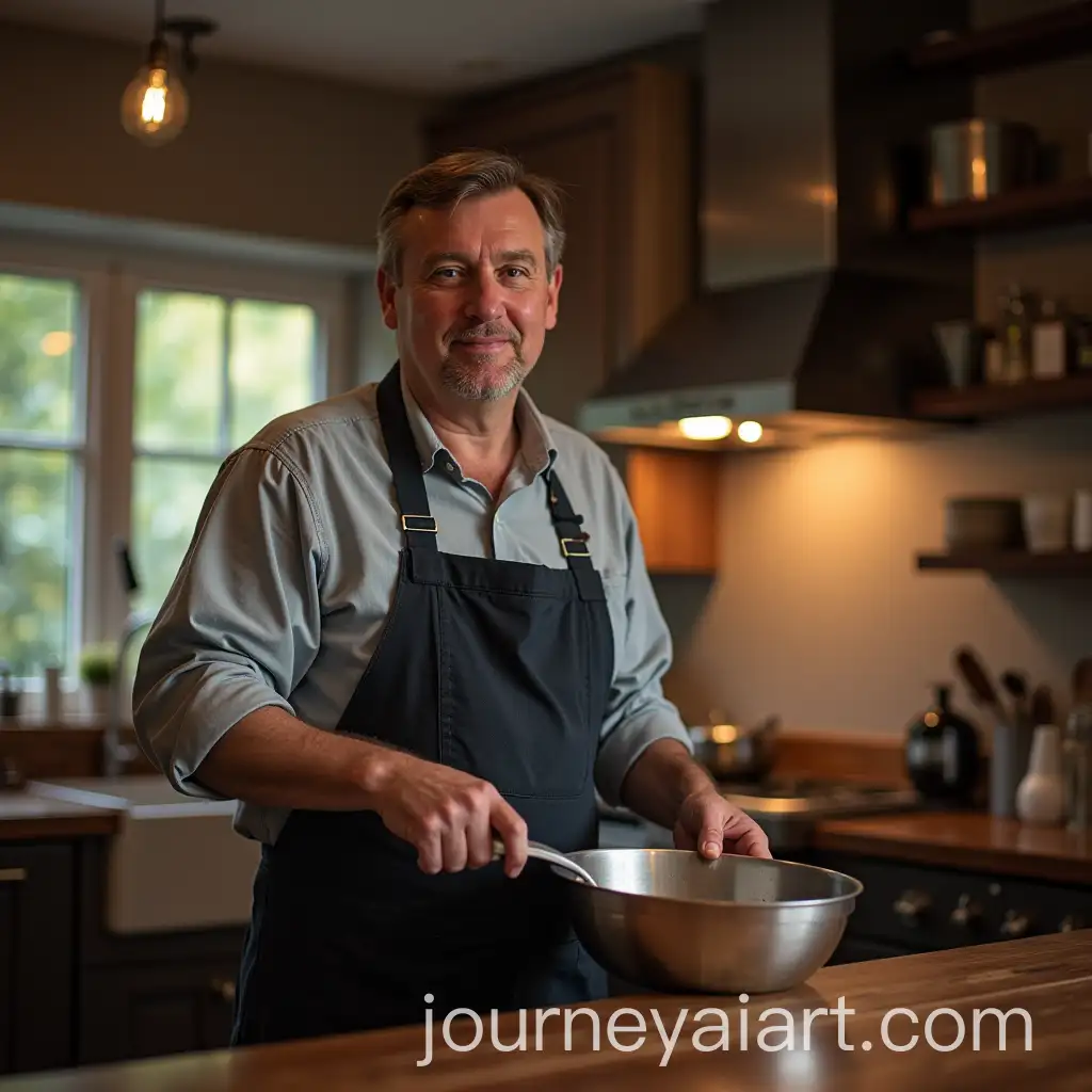 Man-in-American-Kitchen-35-Years-Old