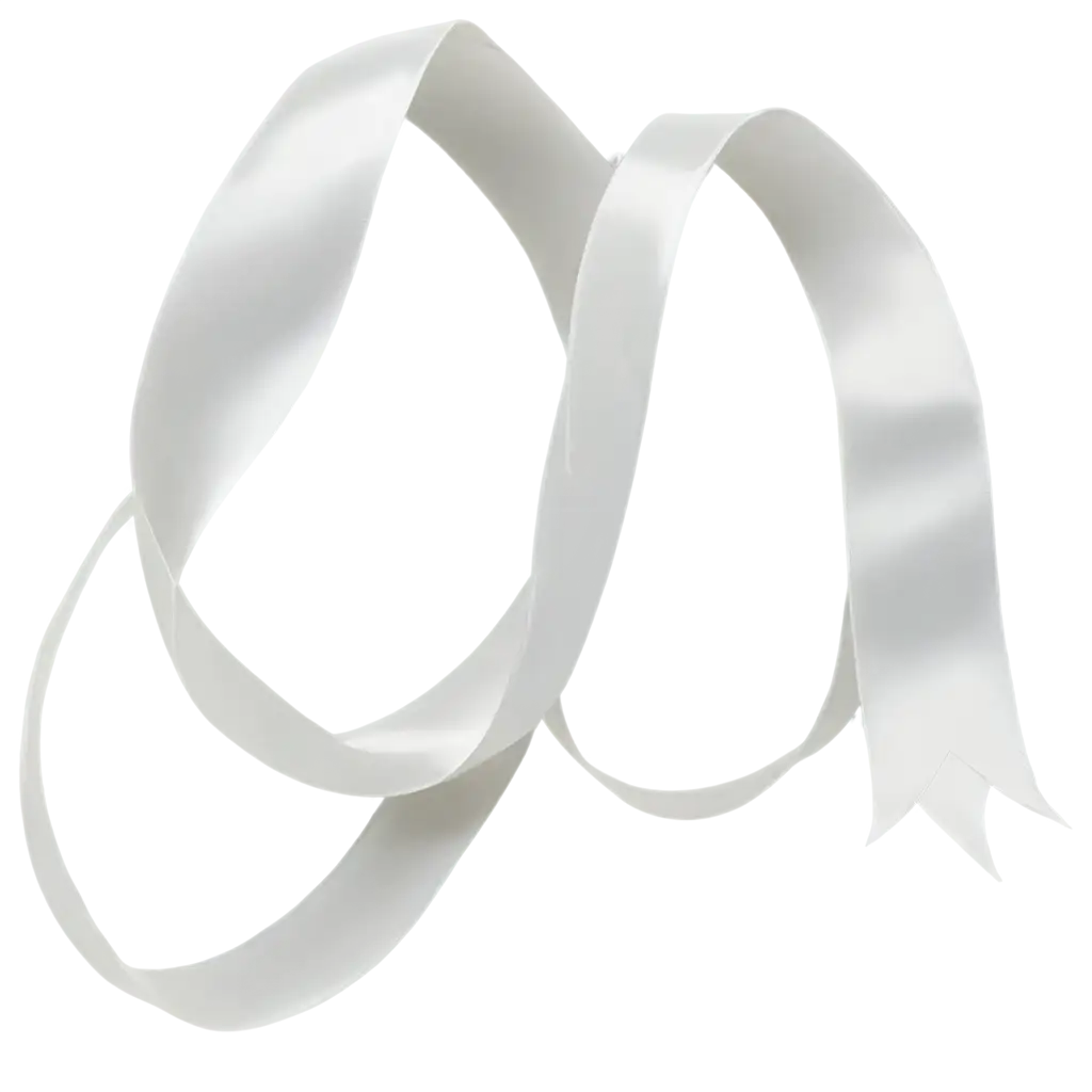 Silk-White-Ribbon-PNG-Image-for-Elegant-Digital-Designs