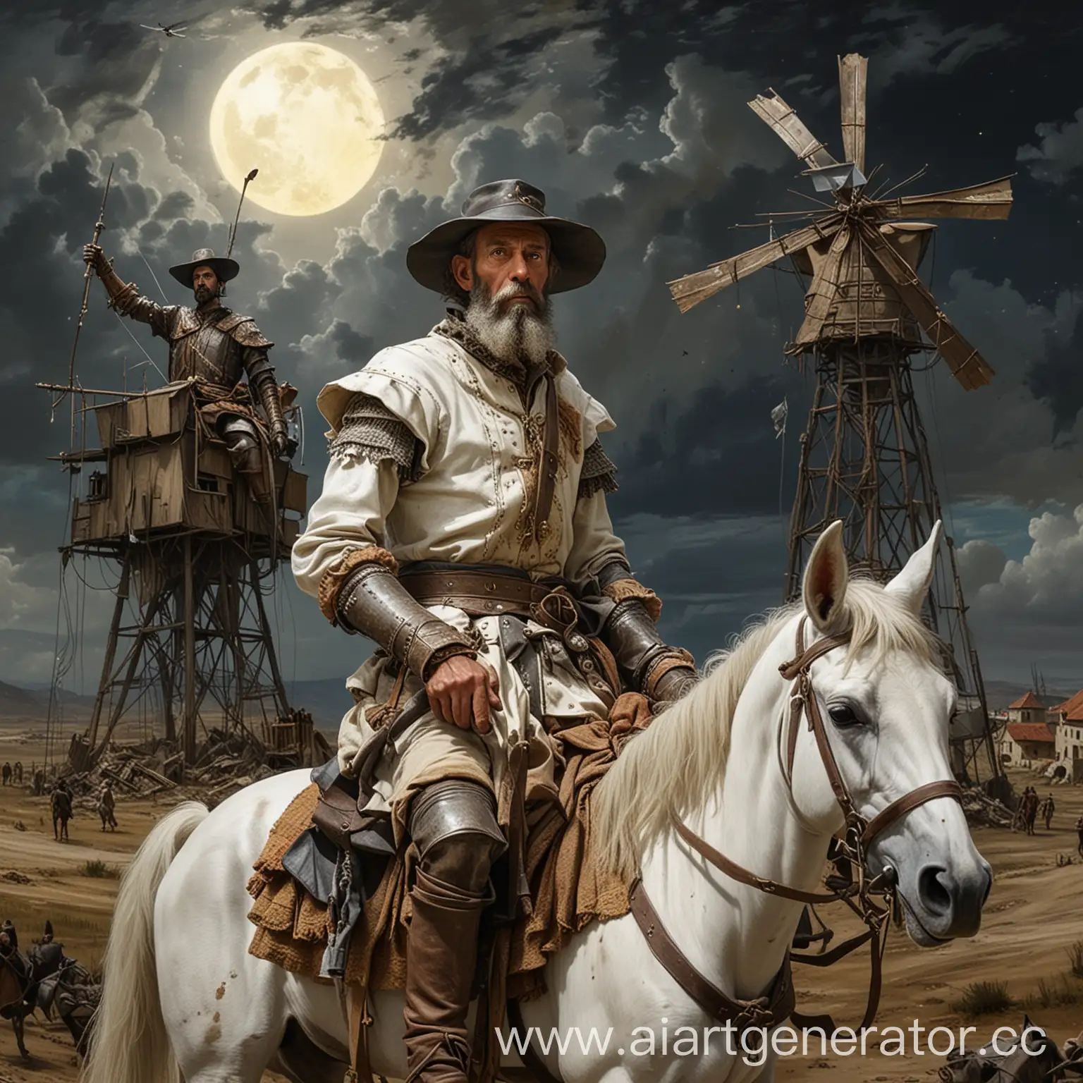 Modern-Don-Quixote-and-Sancho-Panza-on-a-Futuristic-Journey