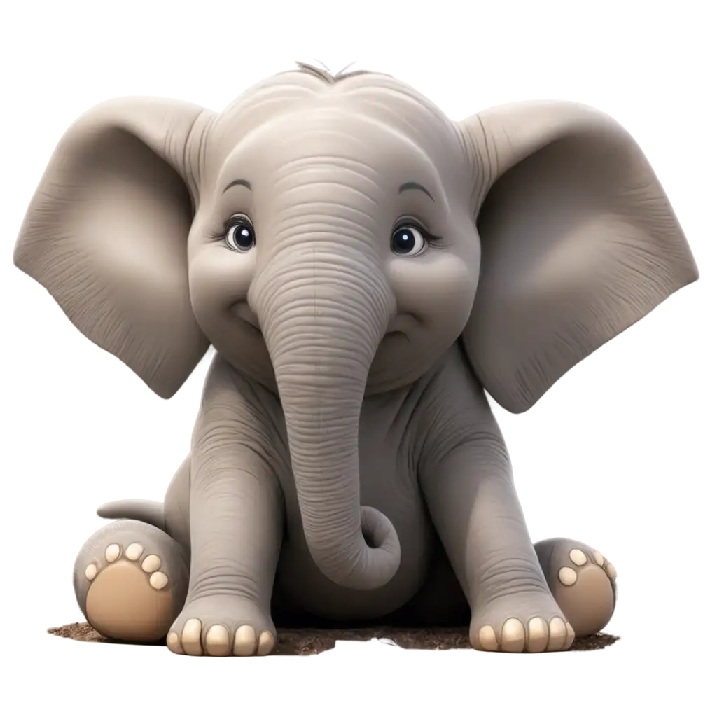 Cartoon-Big-Elephant-PNG-Image-Playful-and-Majestic-Digital-Art