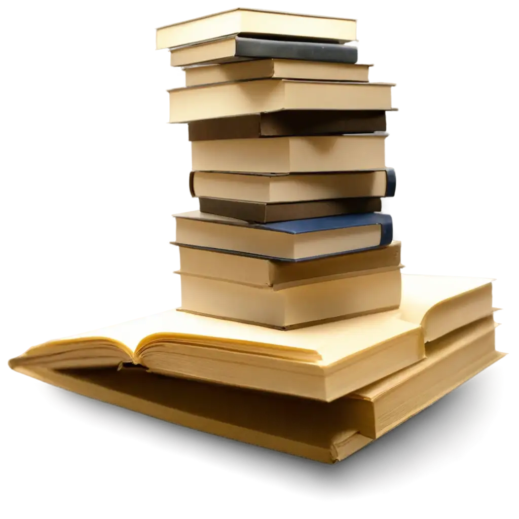 HighQuality-PNG-Image-of-Books-for-Various-Applications