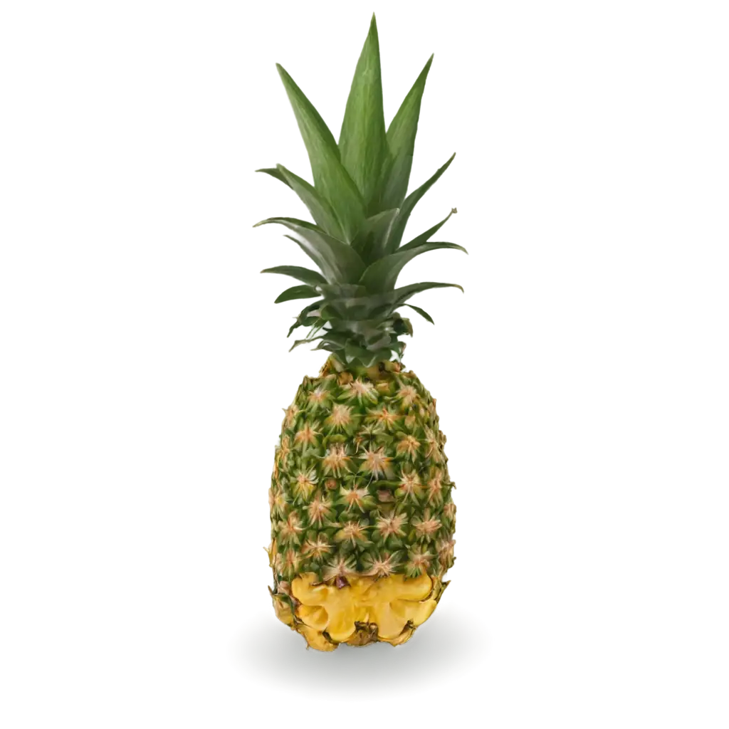 Pineapple-with-Slices-PNG-Image-HighQuality-Transparent-Background-for-Versatile-Use