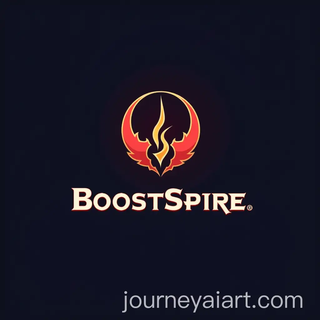 BoostSpire-Logo-Design-for-League-of-Legends-Boosting-Service