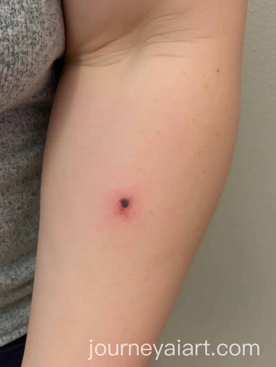 CloseUp-of-Jennifer-Pollocks-Arm-Featuring-Distinctive-Birthmark