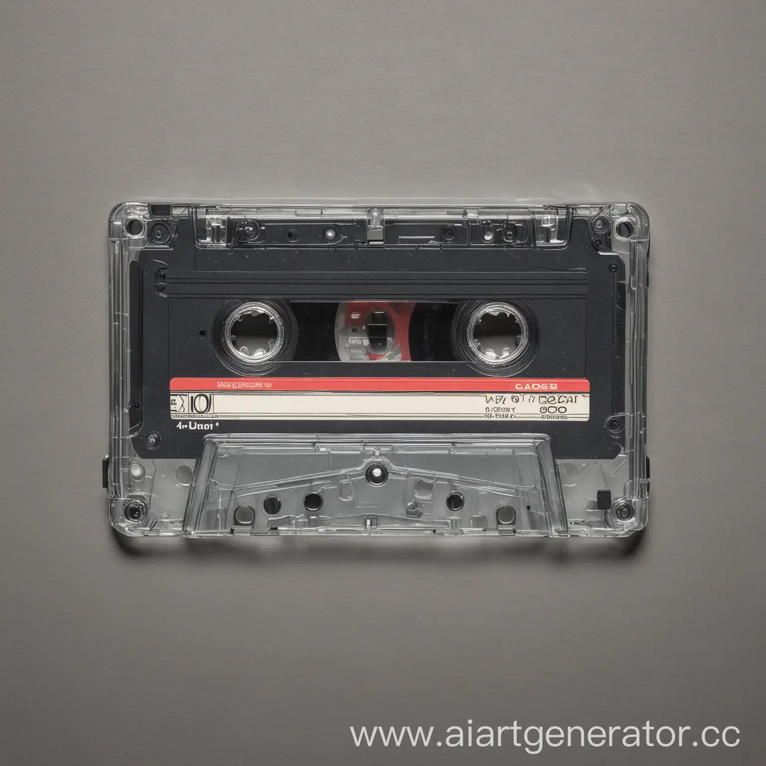 Vintage-Cassette-Tape-Player-on-Wooden-Table