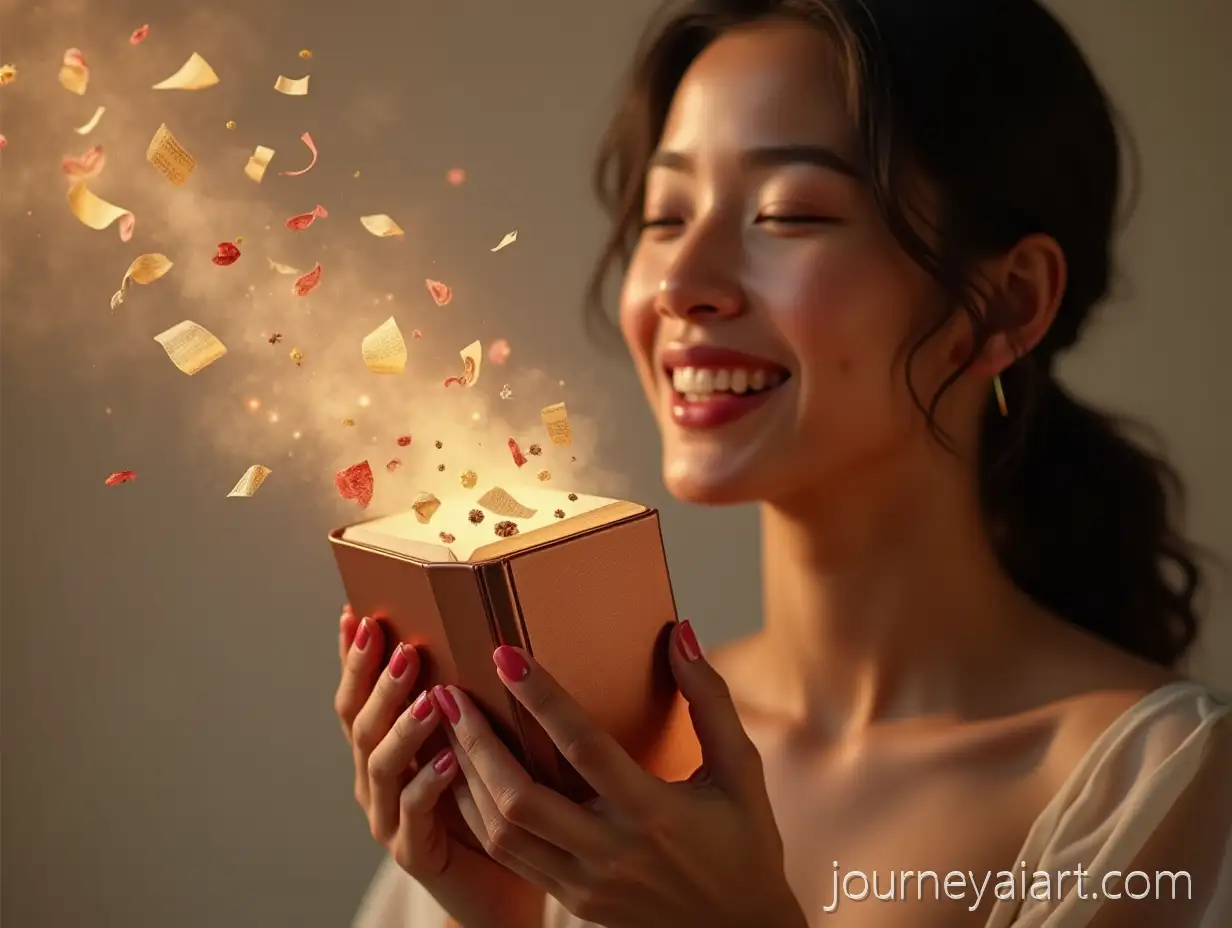 Person-Holding-ClosedEthereal-aroma-infusion-scene-BookShaped-Packaging-of-Artisanal-Infusions-with-Delicate-Aromatic-Waves