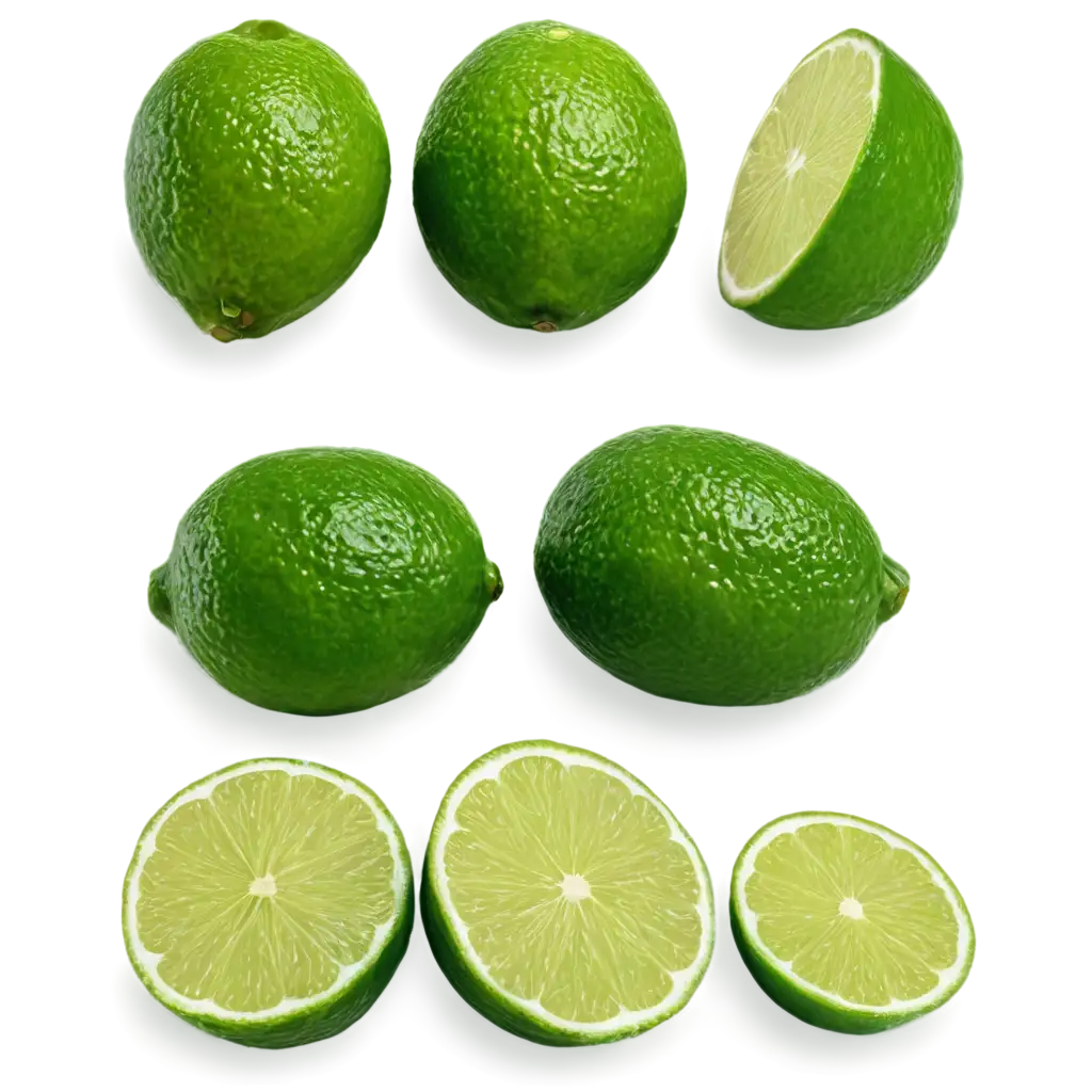 one slice of lime