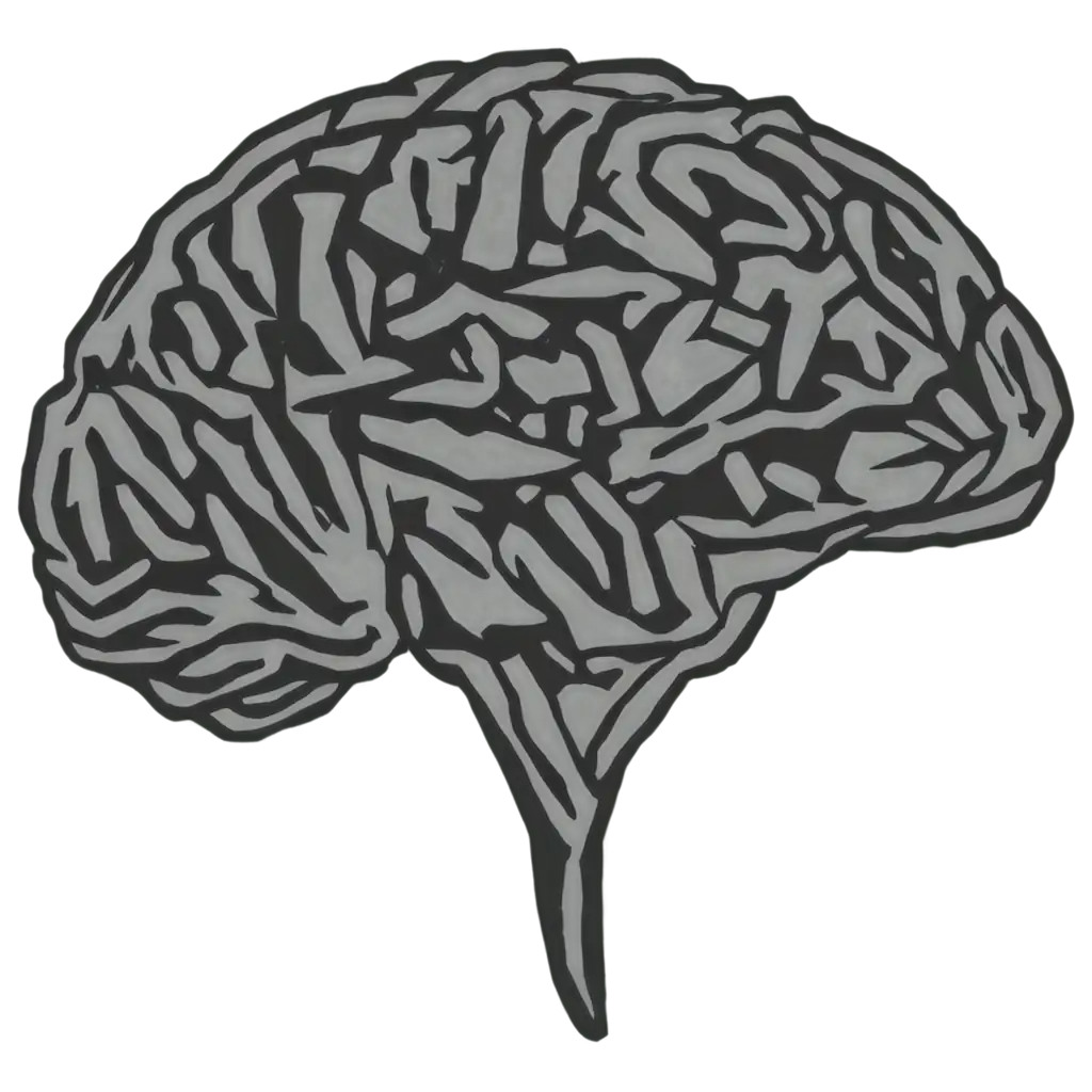 Brain-Newspaper-Effect-PNG-Image-Creative-Visual-Representation