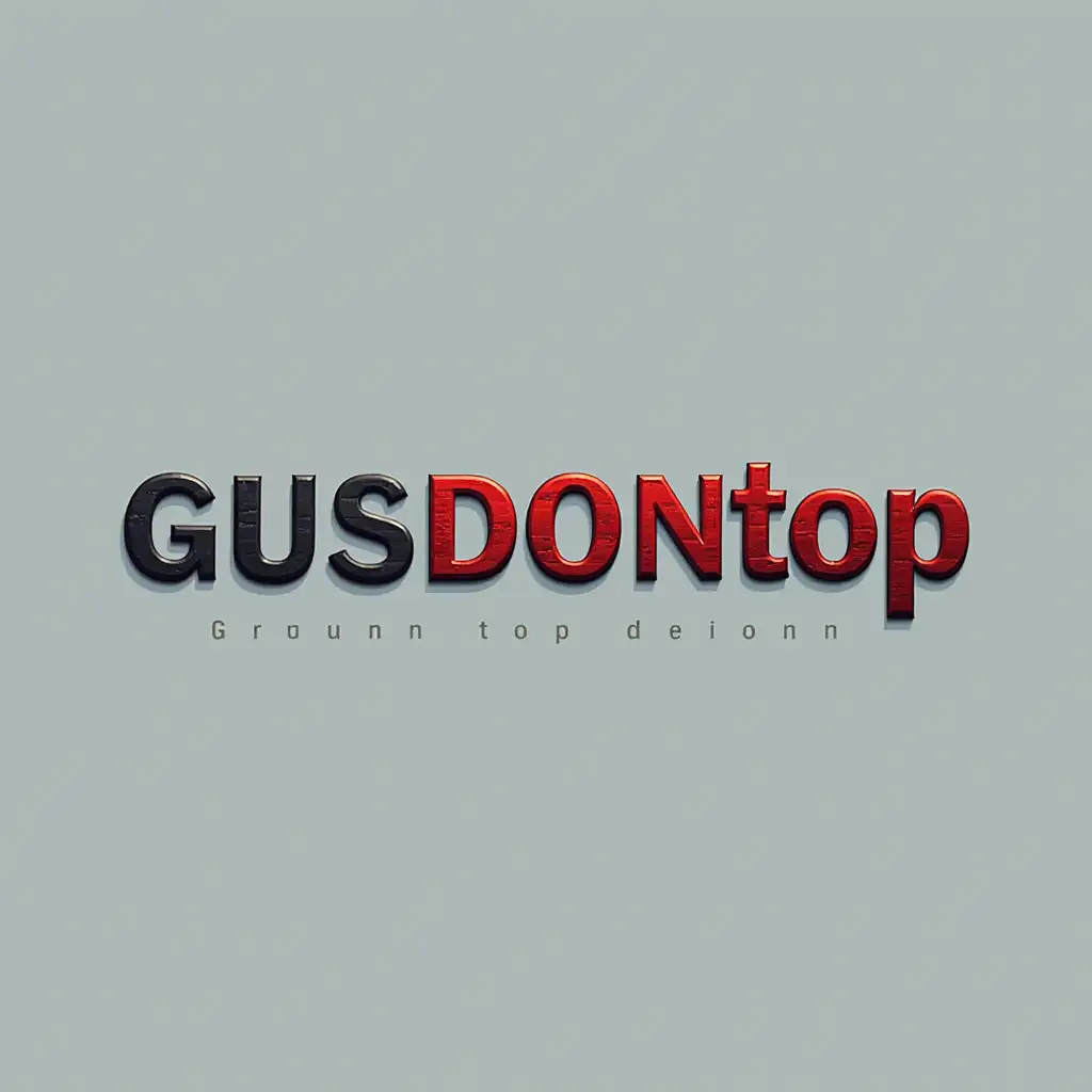 GUSDONtop-Business-Logo-Design-with-Professional-Text-and-Background-Color