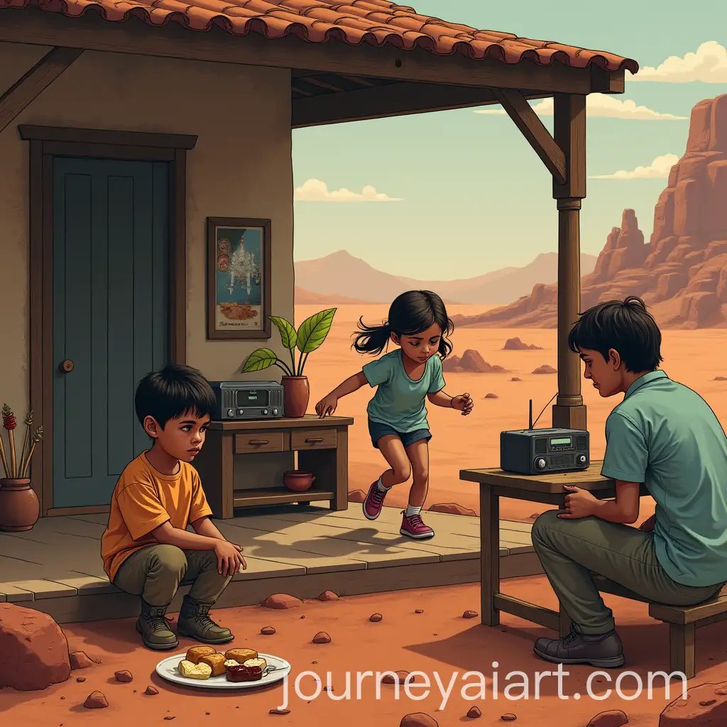 Martian-Settlement-with-Family-in-Crisis-Amidst-War-and-Despair