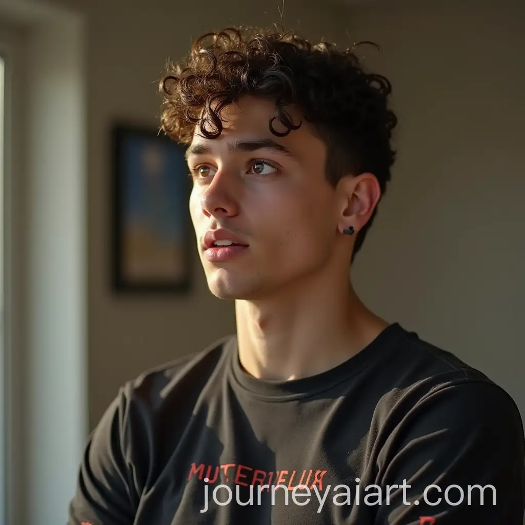 Young-Man-Engaged-in-Conversation