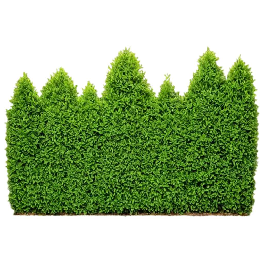 Bushes-That-Resemble-a-Fence-PNG-Image-for-Landscape-and-Design-Projects