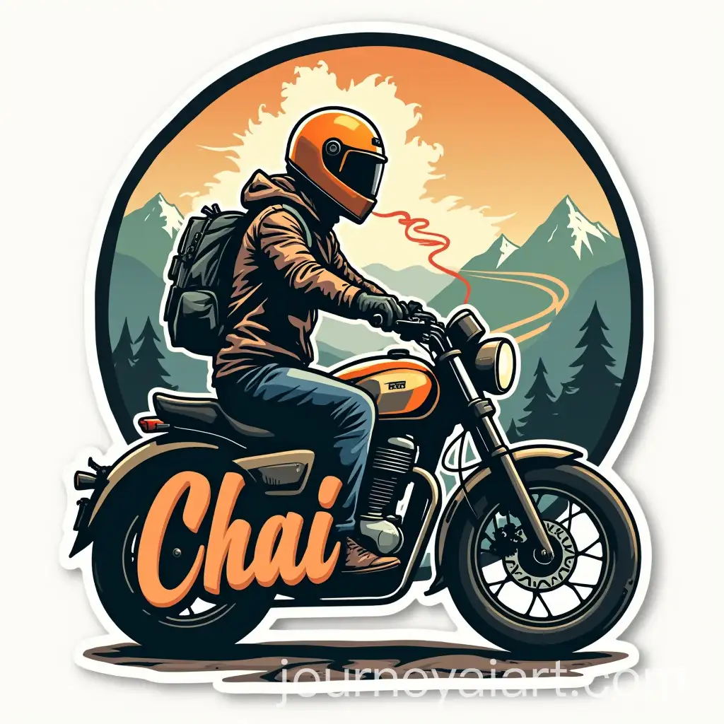 Adventure-Awaits-Bikers-Caffeinated-Journey-Through-Majestic-Mountains